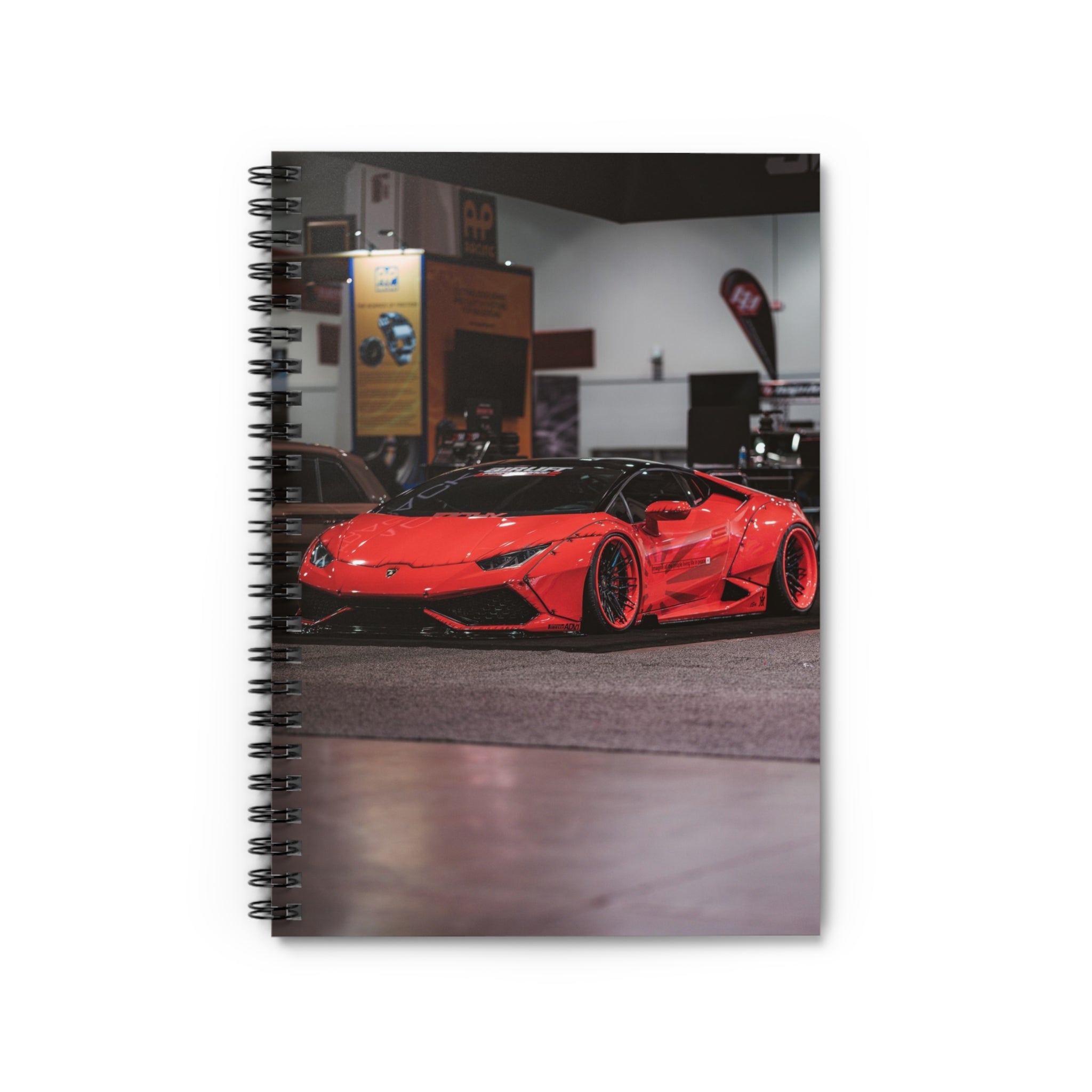 Lamborghini Huracan Automotive Spiral Notebook #003 - Throttle Designs