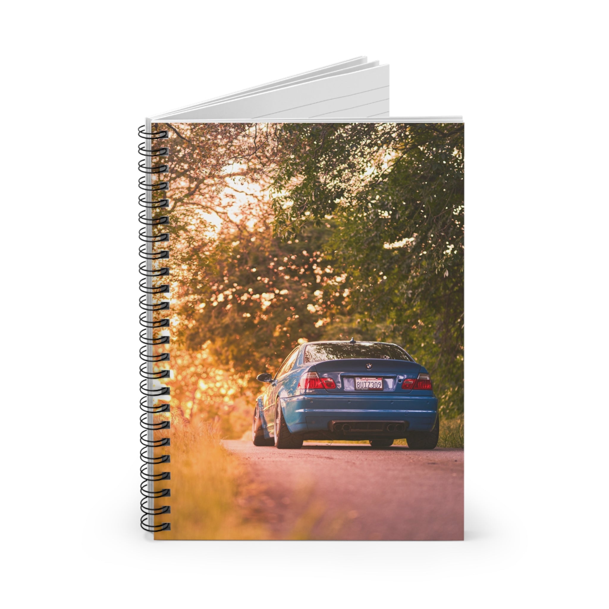 BMW E46 M3 Automotive Spiral Notebook #003 - Throttle Designs