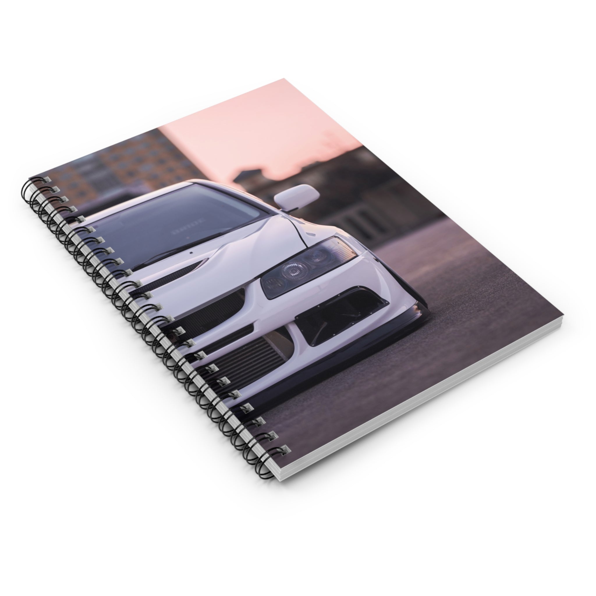 Mitsubishi Evo 8 Automotive Spiral Notebook #018 - Throttle Designs