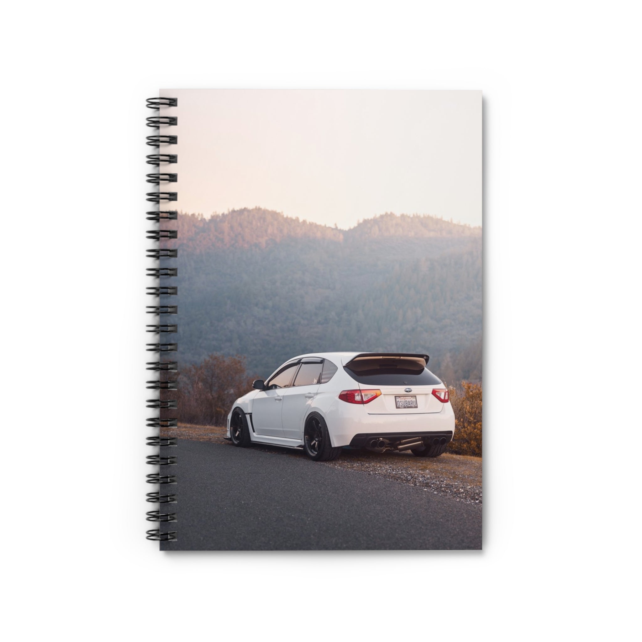 Subaru WRX STI Automotive Spiral Notebook #001 - Throttle Designs