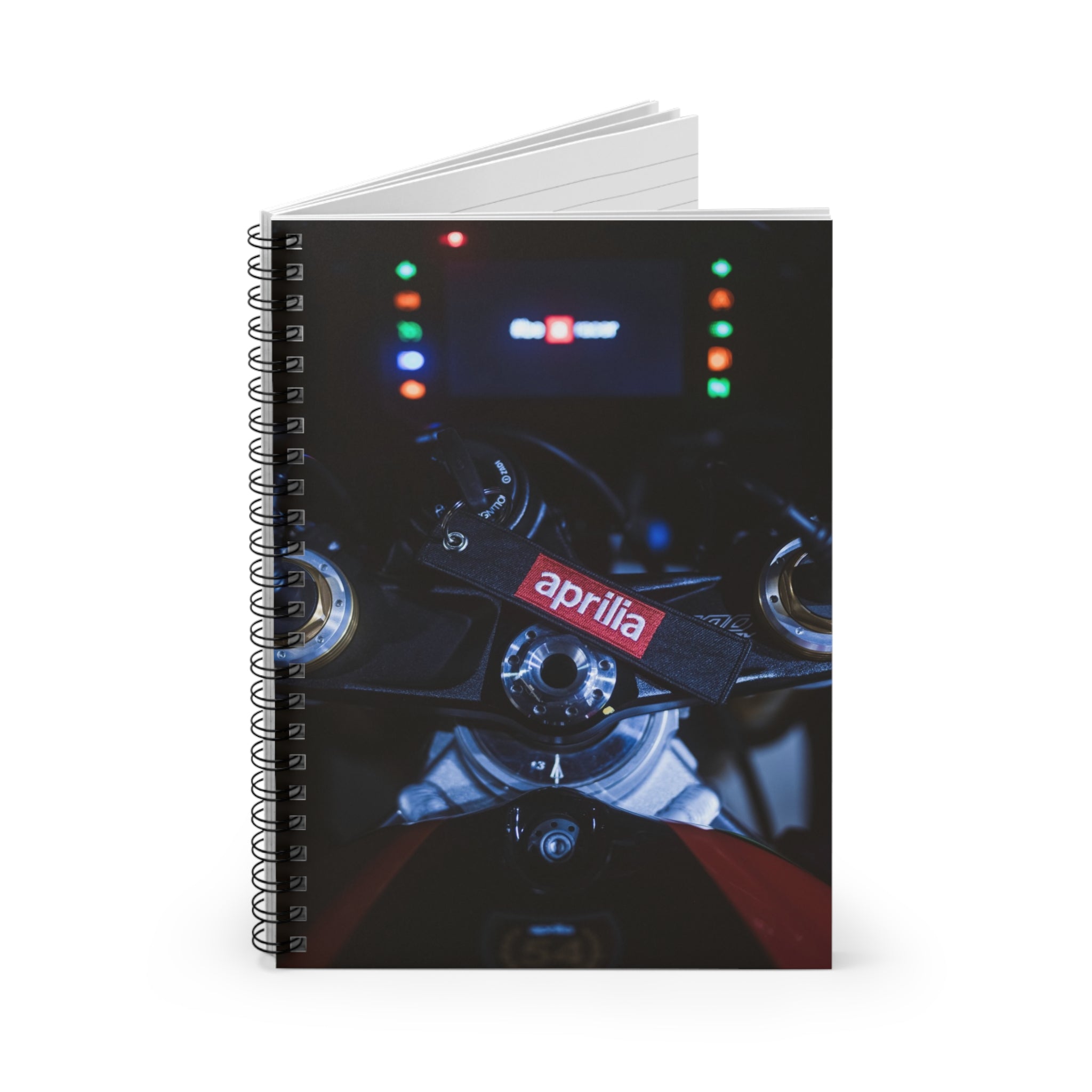 Aprilia RSV4 1100 Factory Motorcycle Spiral Notebook #023 - Throttle Designs