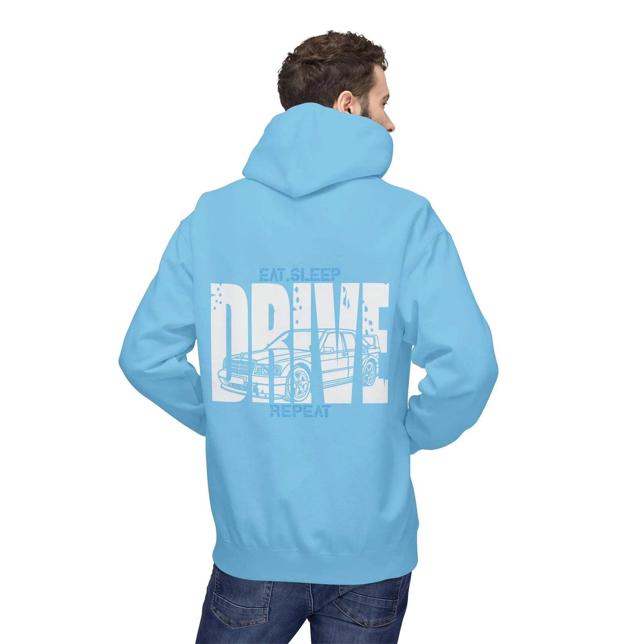 Porsche GT3RS DRIVE Luxury Fleece Hoodie for Car Enthusiasts
