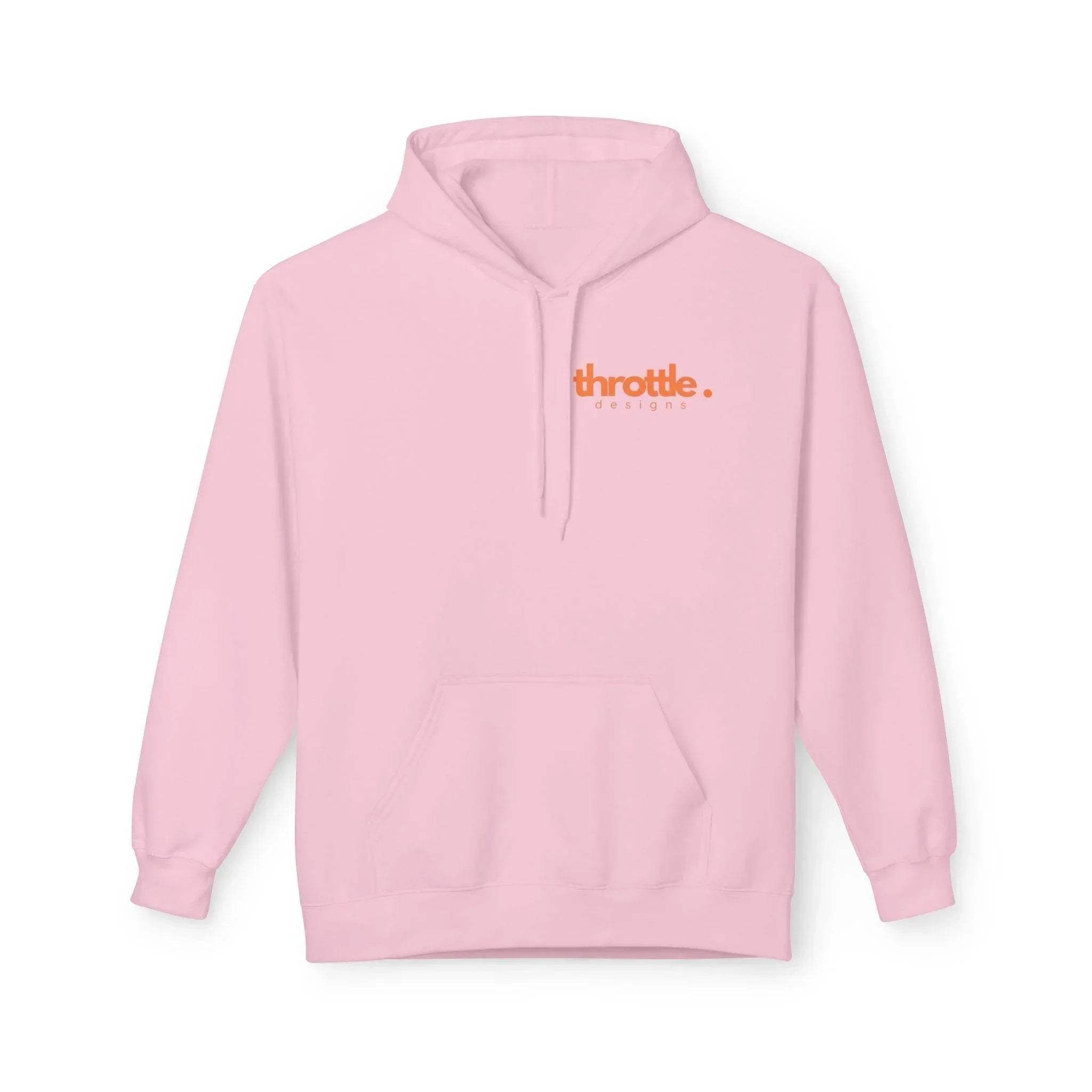 Cozy Cat Lover's Retro Sunset Fleece Hoodie