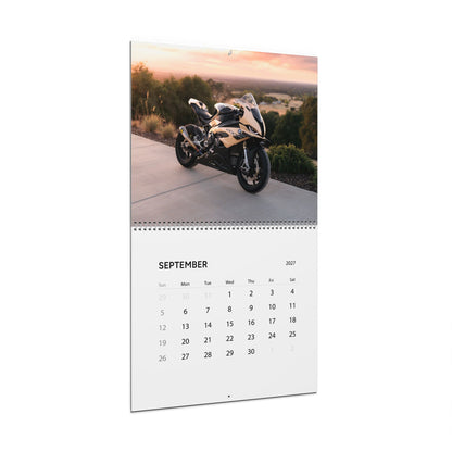 2027 Motorcycle Wall Calendar – Supersport Motorcycles, Sportbikes & High Performance Bike Artwork Collection
