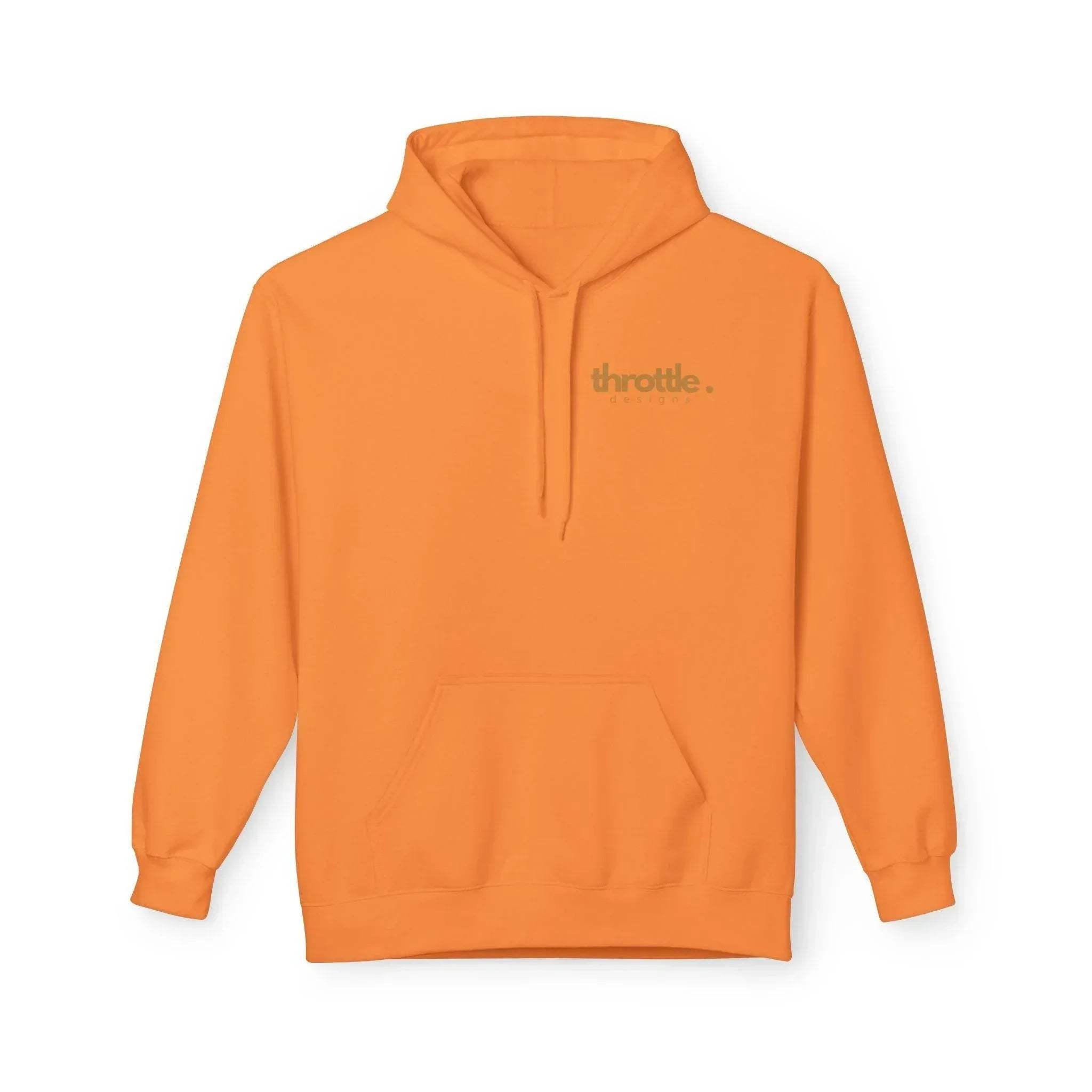 Cozy Chic Groovy Coffee Fleece Hoodie for Ultimate Comfort