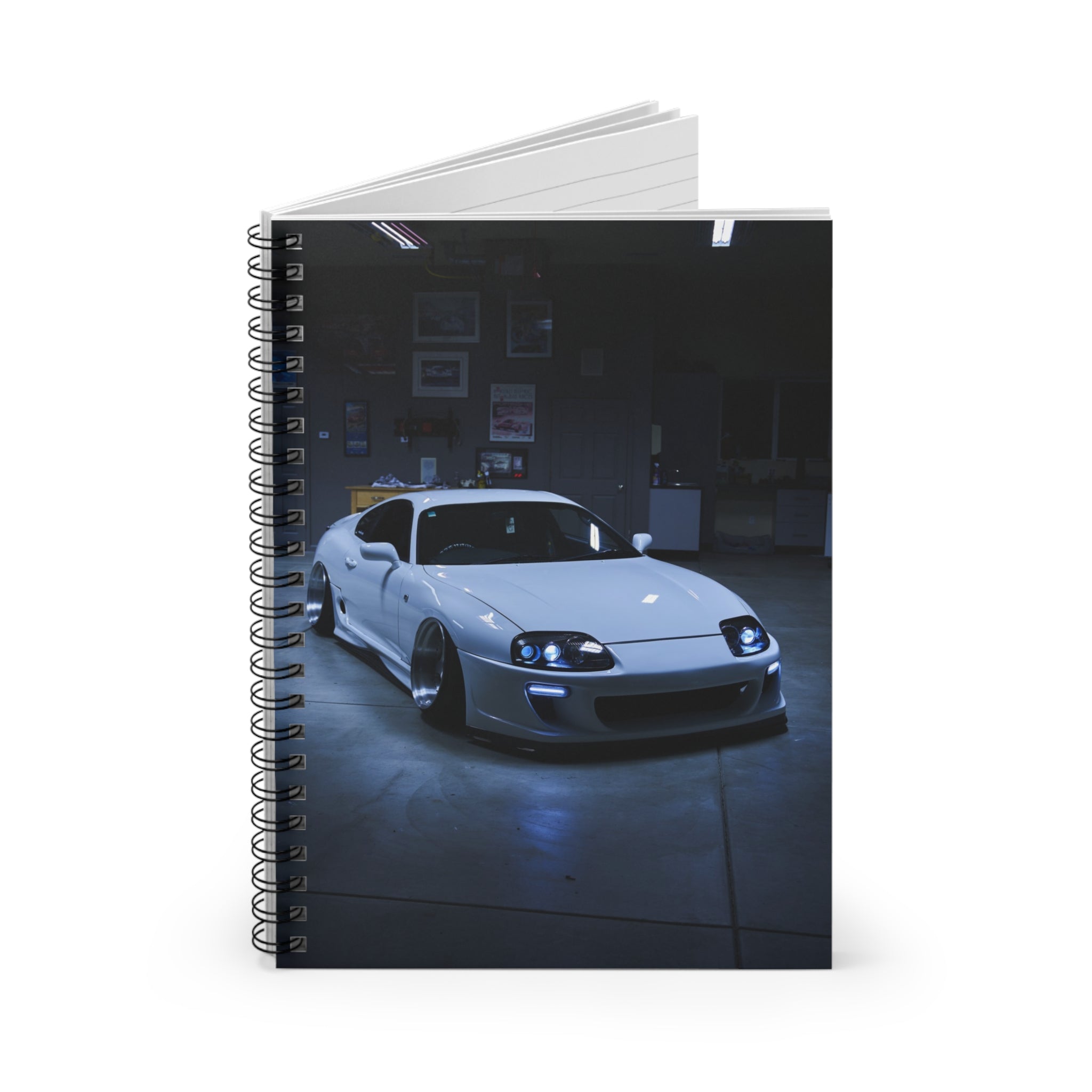 Toyota Supra Mk4 Automotive Spiral Notebook #012 - Throttle Designs