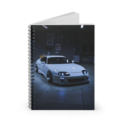 Toyota Supra Mk4 Automotive Spiral Notebook #012 - Throttle Designs