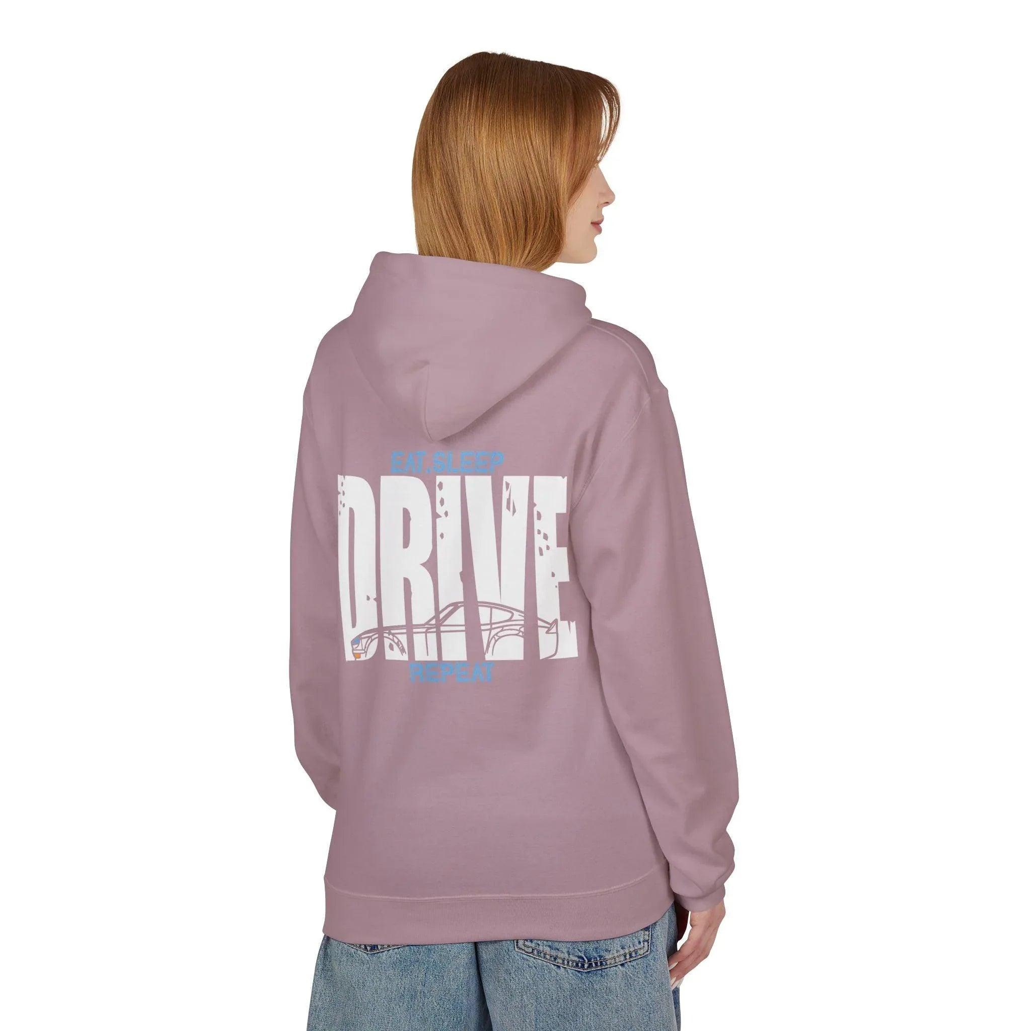 Nissan Datsun 240z DRIVE Classic Car Fleece Hoodie for Car Lovers