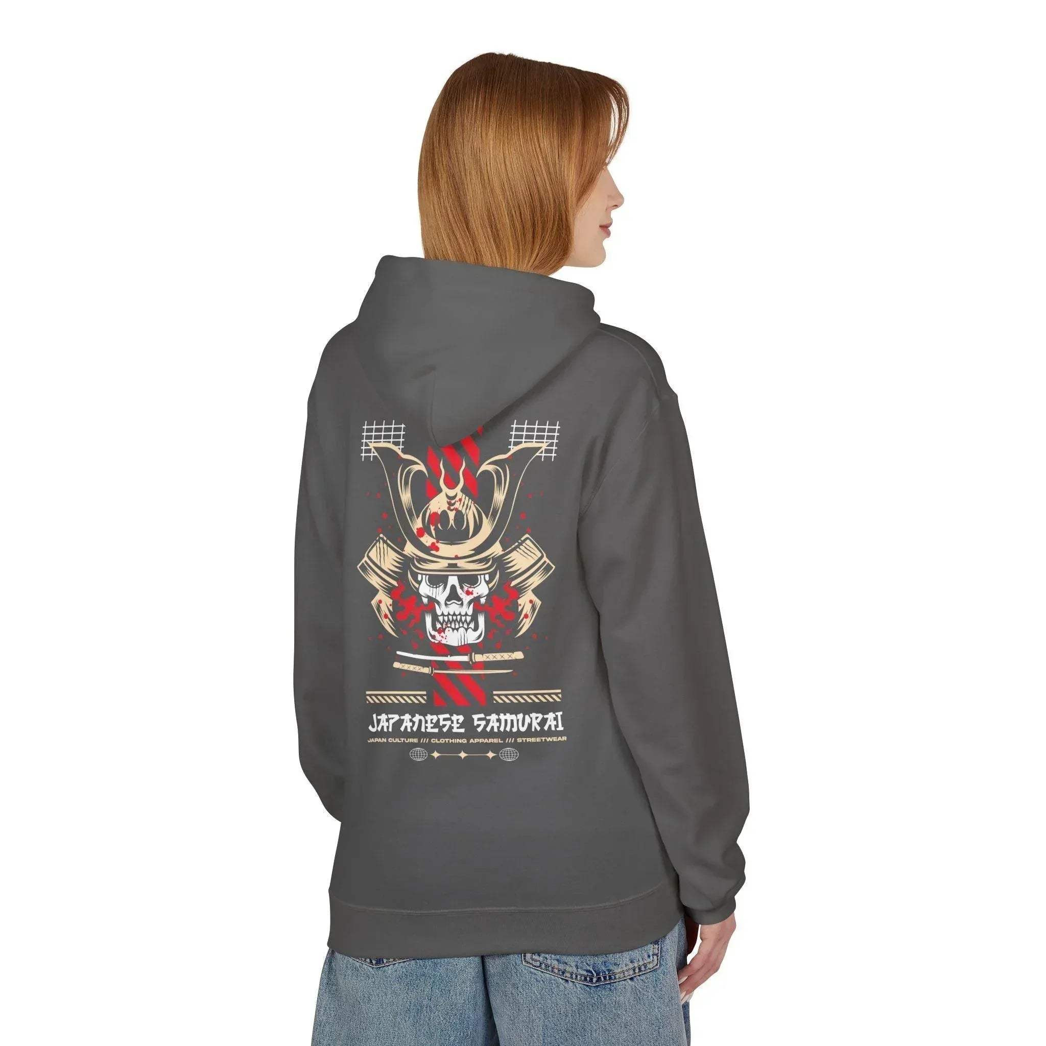 Ultimate Samurai Streetwear Fleece Hoodie for Comfort and Style