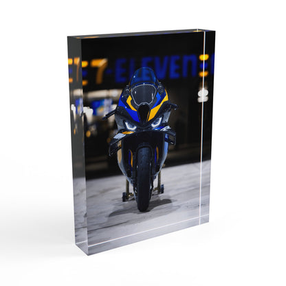 BMW M1000RR Motorcycle Acrylic Photo Block #004 - Throttle Designs