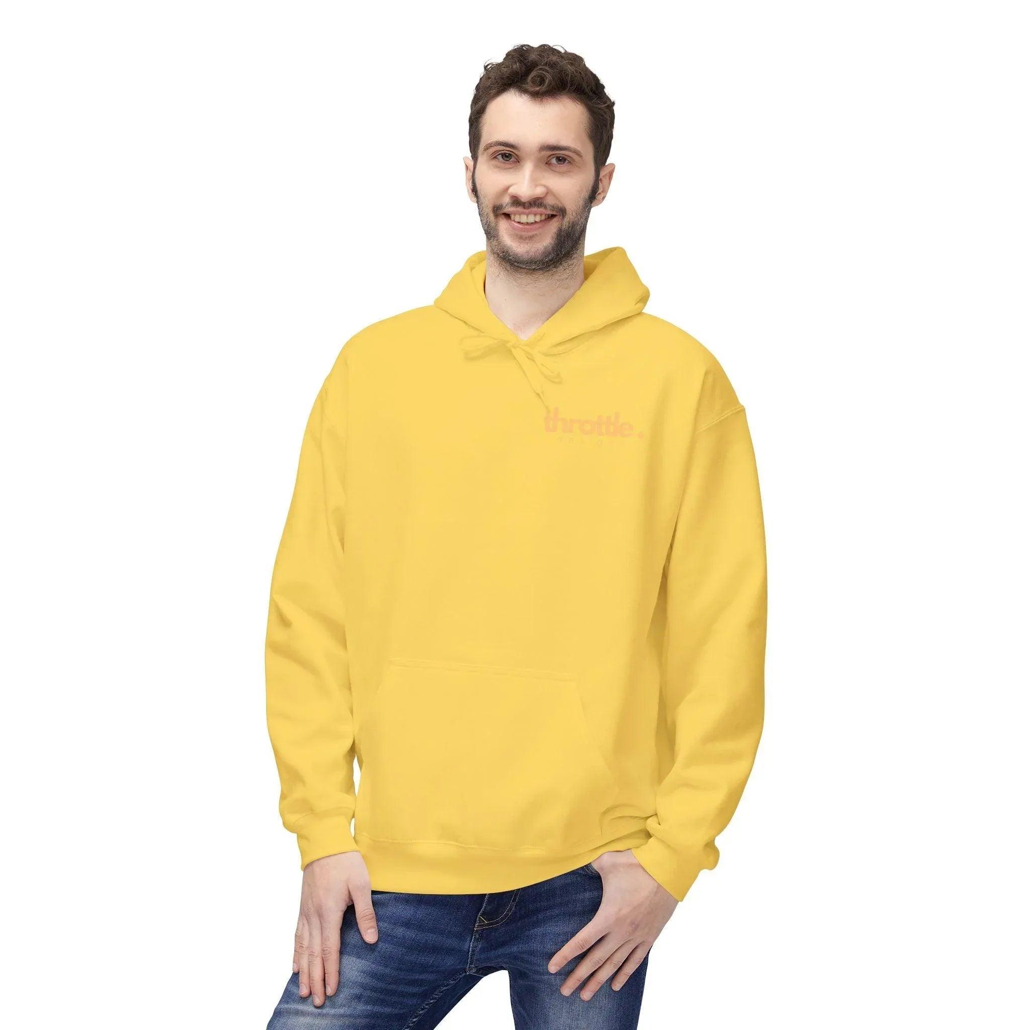 Retro Vibes Fleece Hoodie - Embrace the Comfort of 90's R&B Style