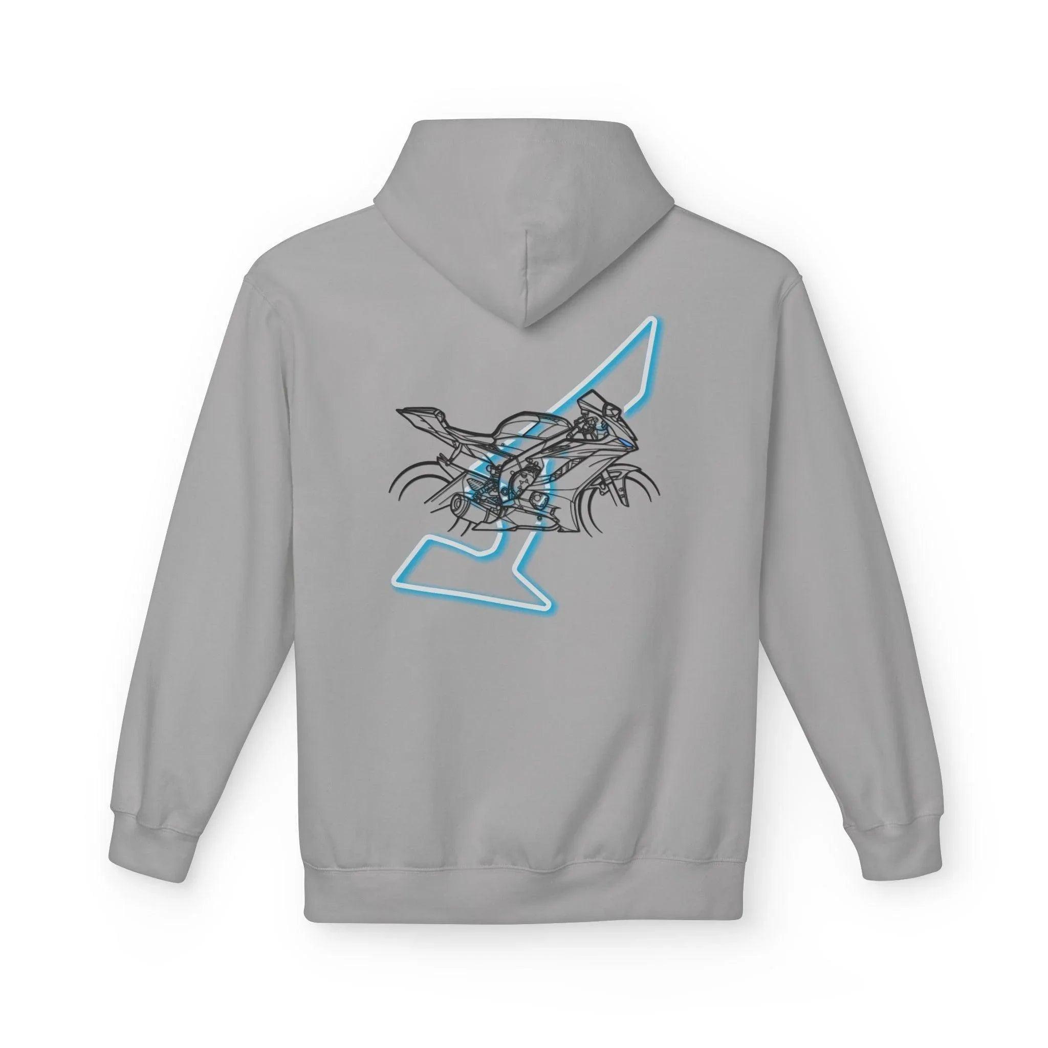 Yamaha R6 Circuit of the Americas Hoodie - Stylish Comfort for Racers
