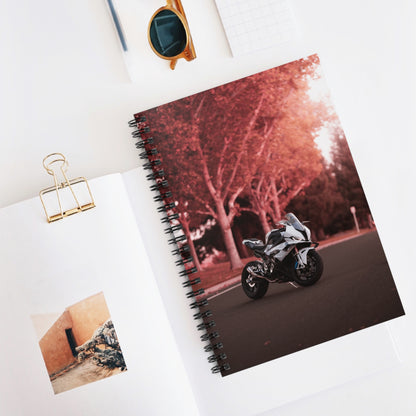 BMW S1000RR Motorcycle Spiral Notebook #003 - Throttle Designs