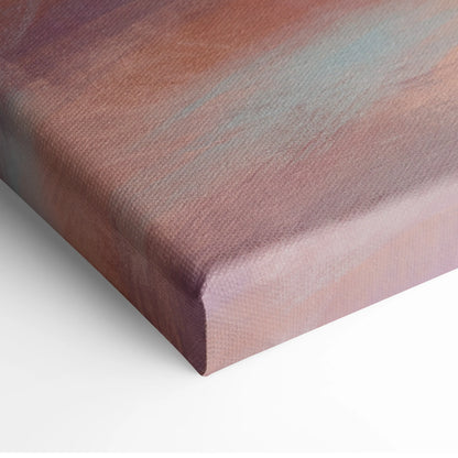 Porsche 911 gt3 rs inspired supercar canvas art print with textured gradient in warm earthy tones and subtle teal accents