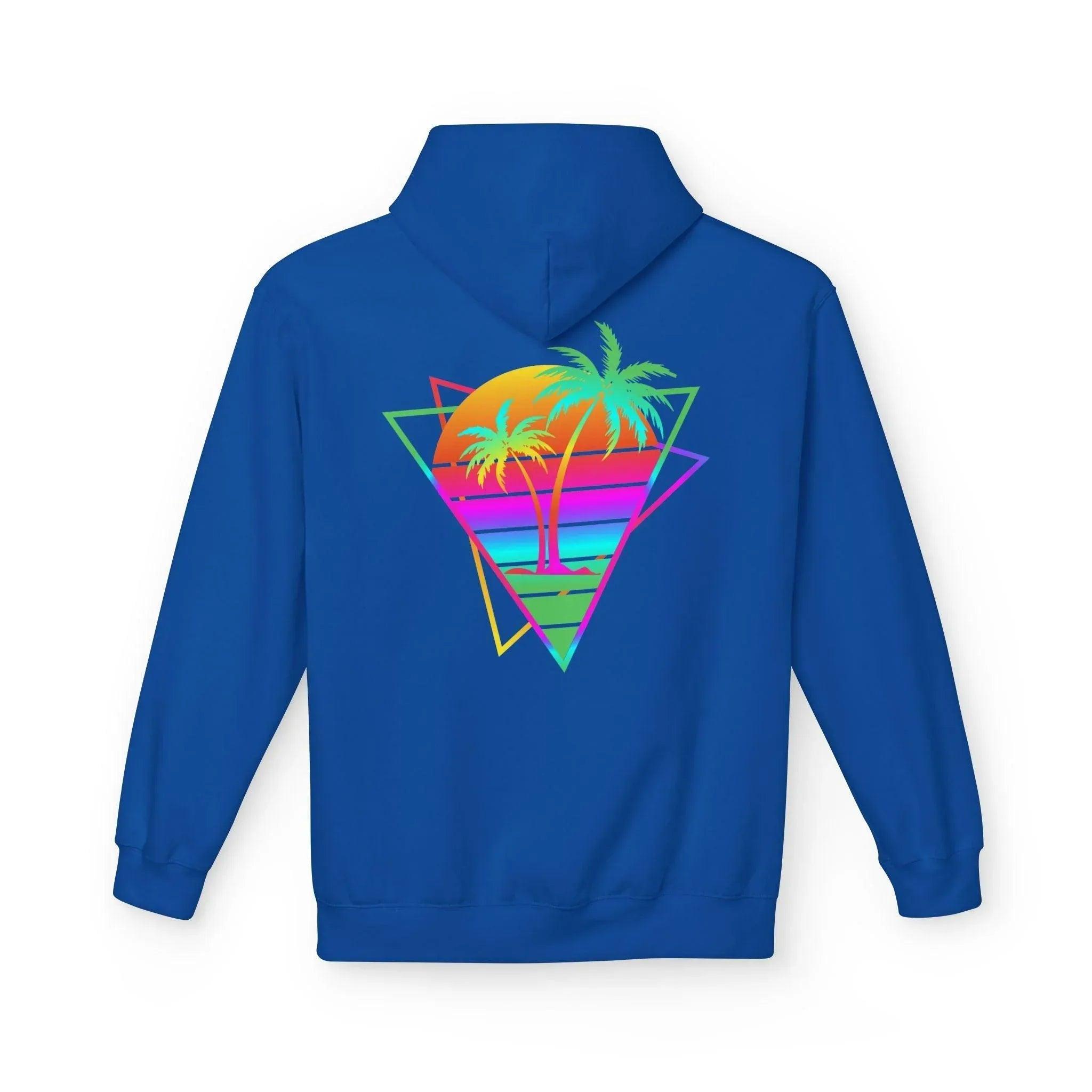 Vaporwave Vintage Fleece Hoodie for Ultimate Comfort and Style