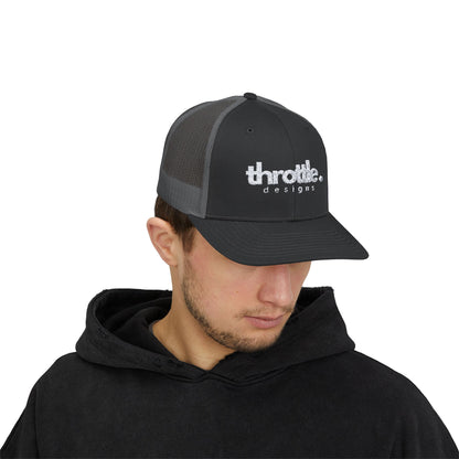 Premium Logo Snapback Cap - Throttle Designs