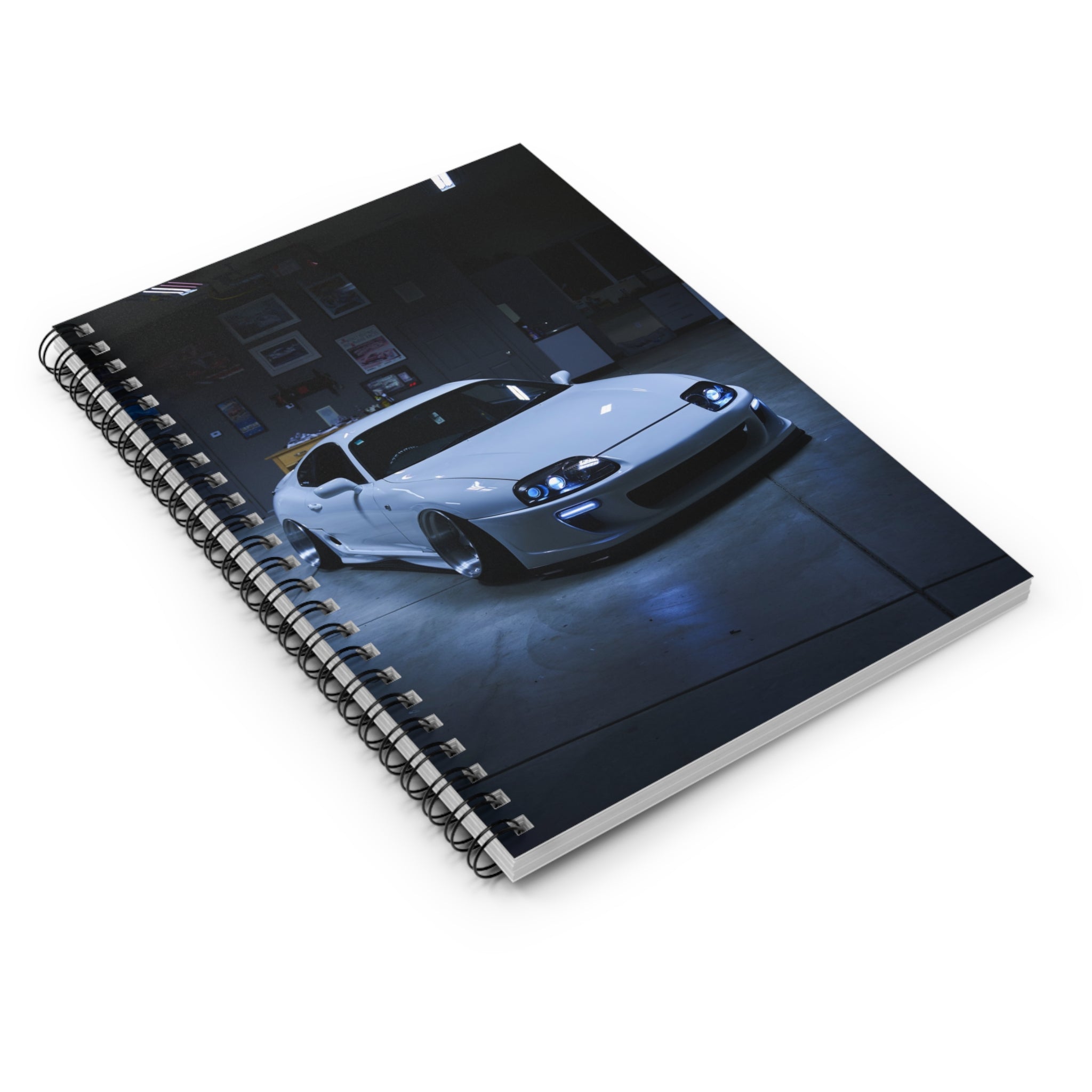 Toyota Supra Mk4 Automotive Spiral Notebook #012 - Throttle Designs