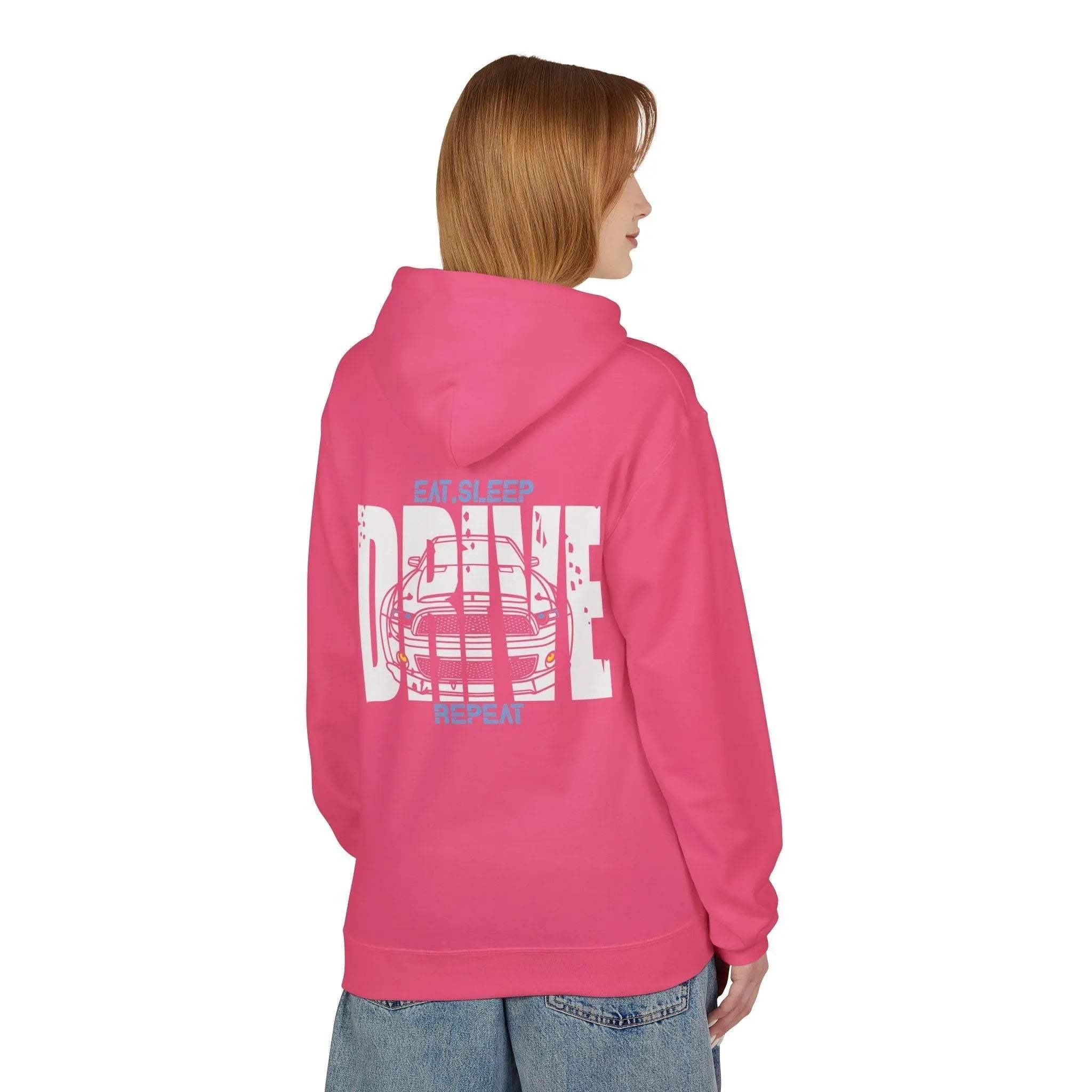 Nissan R34 GT-R DRIVE Fleece Hoodie - Premium Comfort & Style