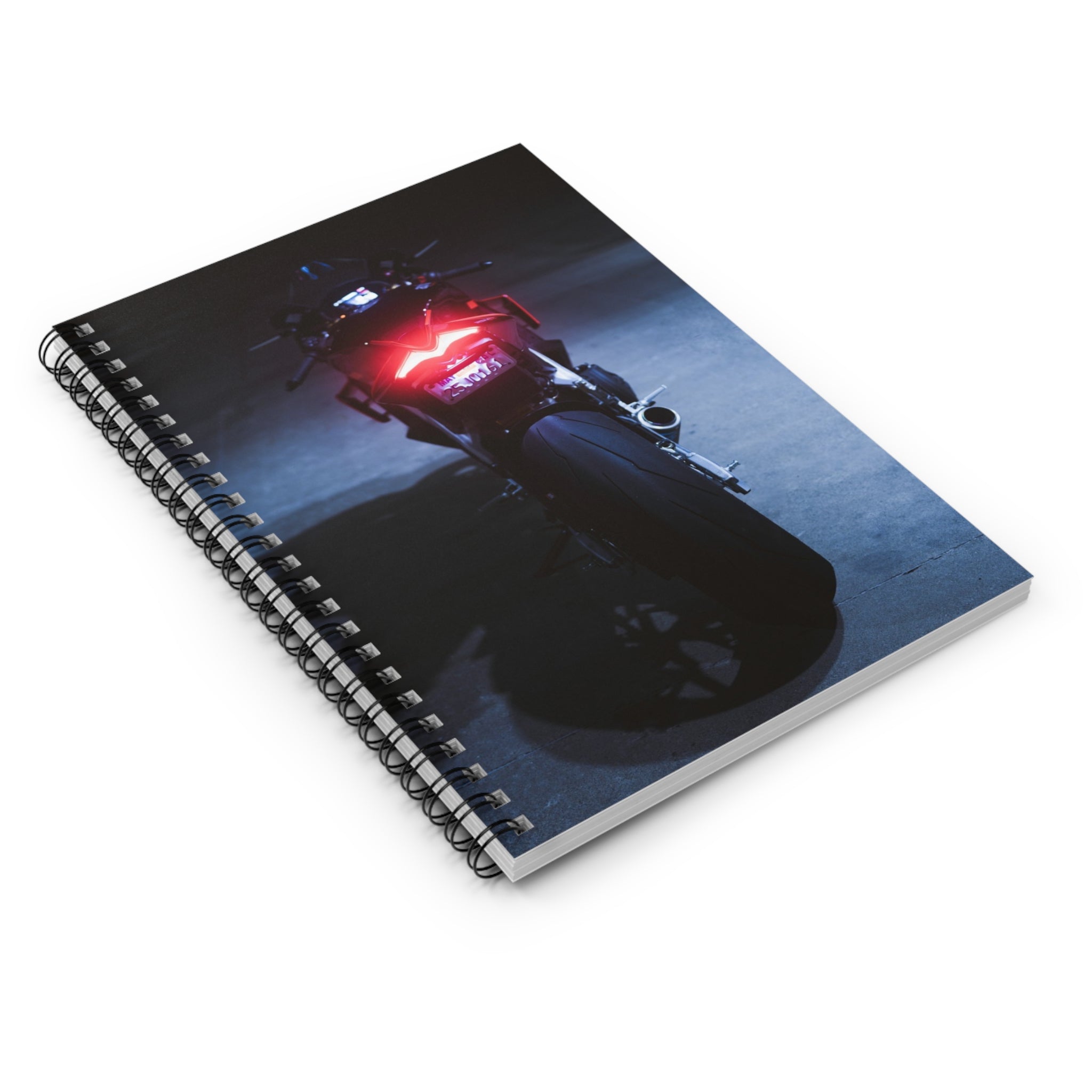 Aprilia RSV4 1100 Factory Motorcycle Spiral Notebook #020 - Throttle Designs