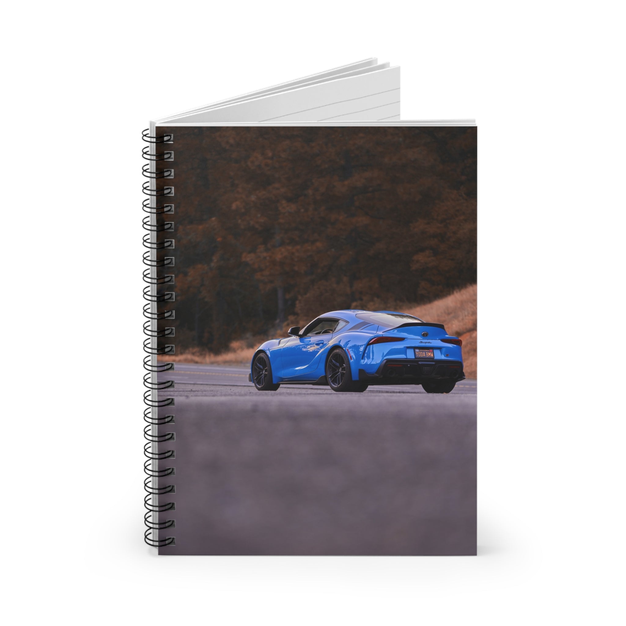 Toyota Supra Mk5 Automotive Spiral Notebook #002 - Throttle Designs