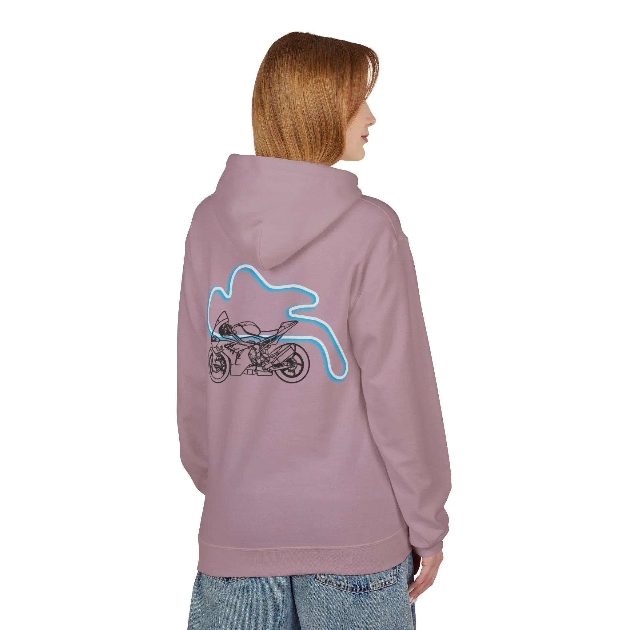 BMW Inspired M1000RR Fleece Hoodie Comfort and Style for Motorsport Enthusiasts