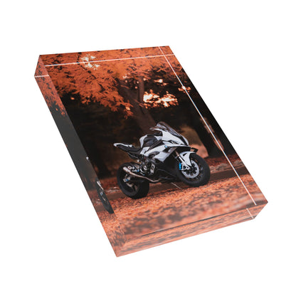 BMW S1000RR Motorcycle Acrylic Photo Block #020 - Throttle Designs