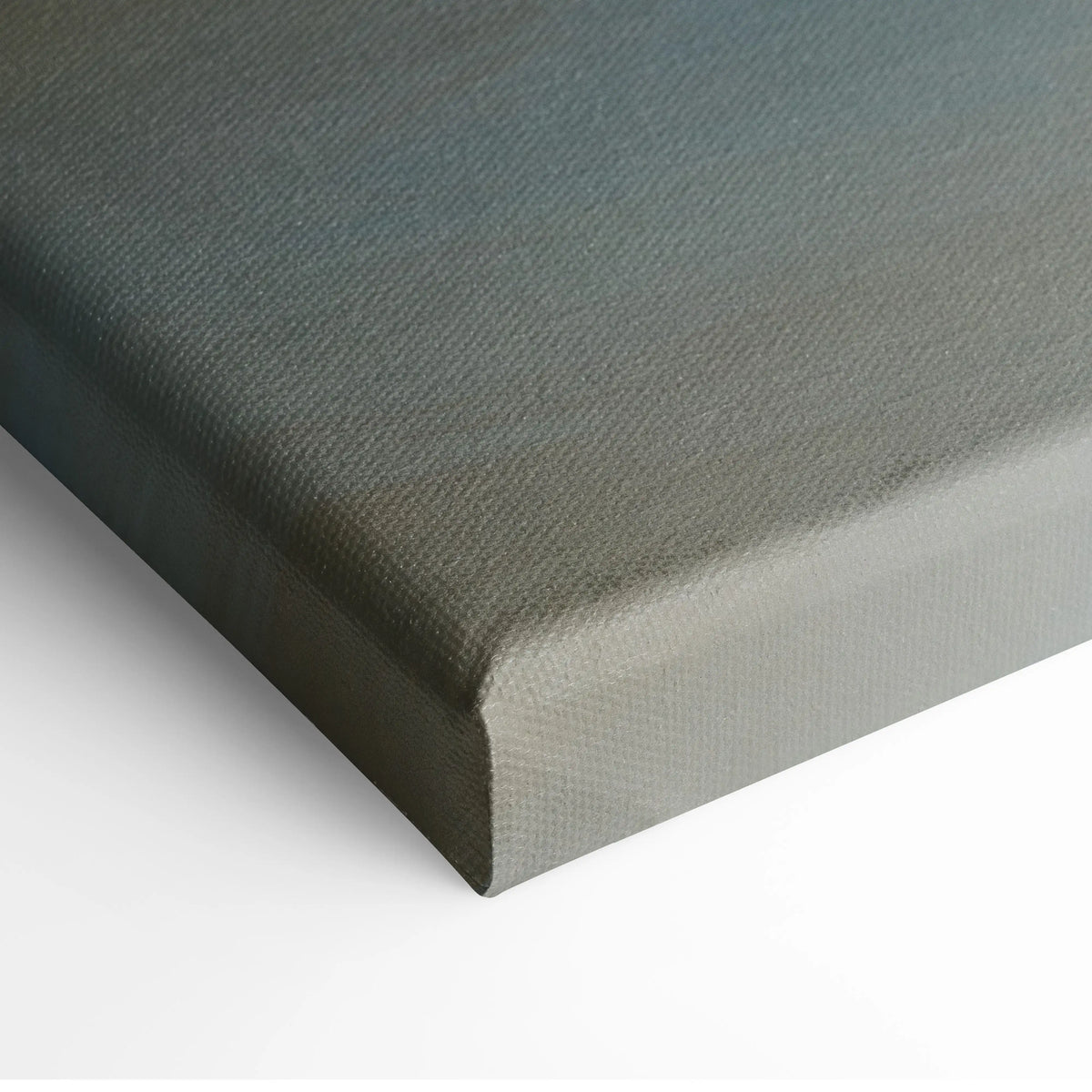 Gray canvas stretched over wooden frame featuring textured surface in ferrari 296 gt3 evo inspired car wall art print
