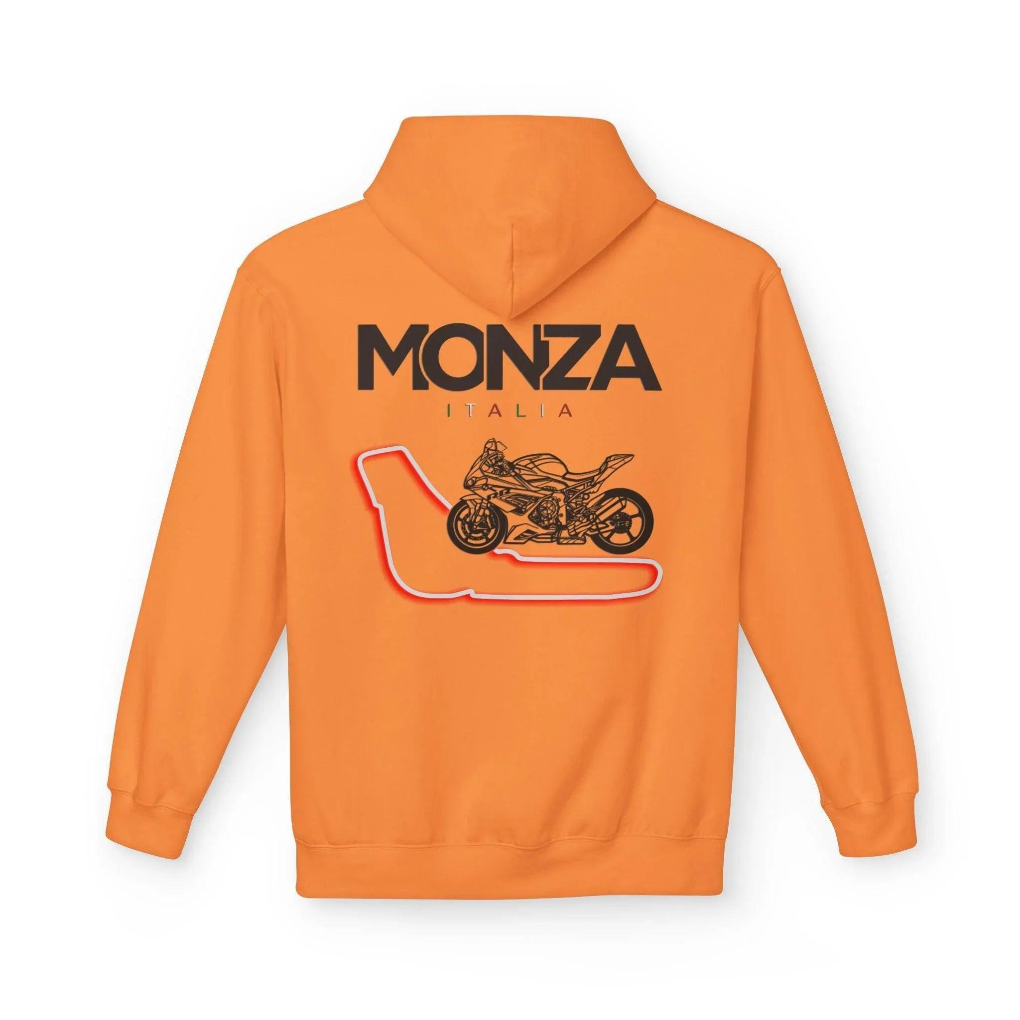 BMW Inspired S1000RR Monza Italia Fleece Hoodie Red Edition for Riders