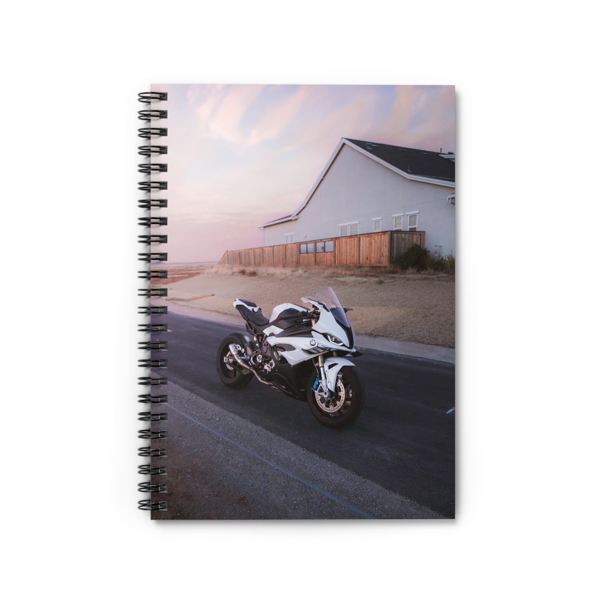 BMW S1000RR Motorcycle Spiral Notebook #108 - Throttle Designs