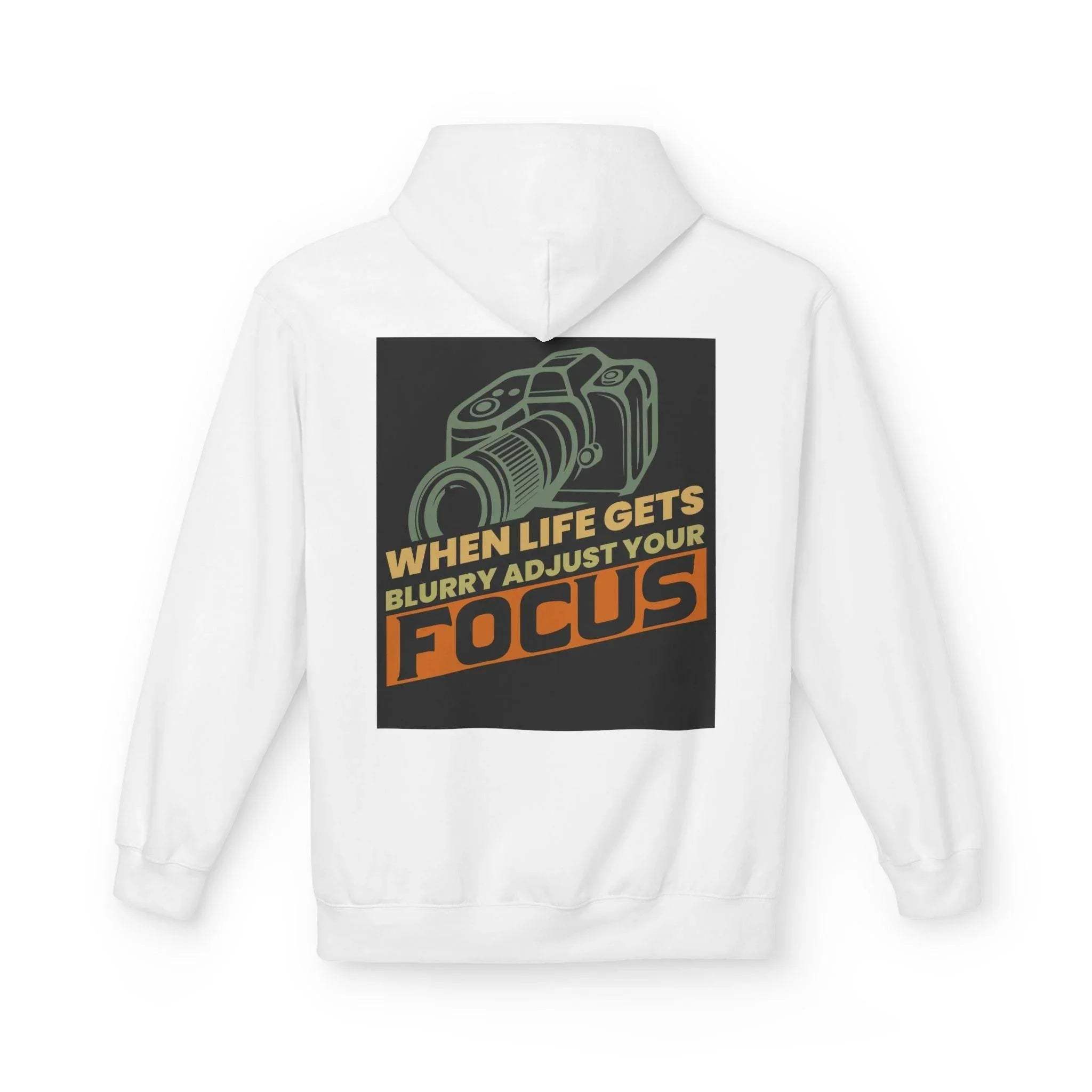 Ultimate Photographer's Fleece Hoodie: 'Adjust Your Focus' Comfort & Style