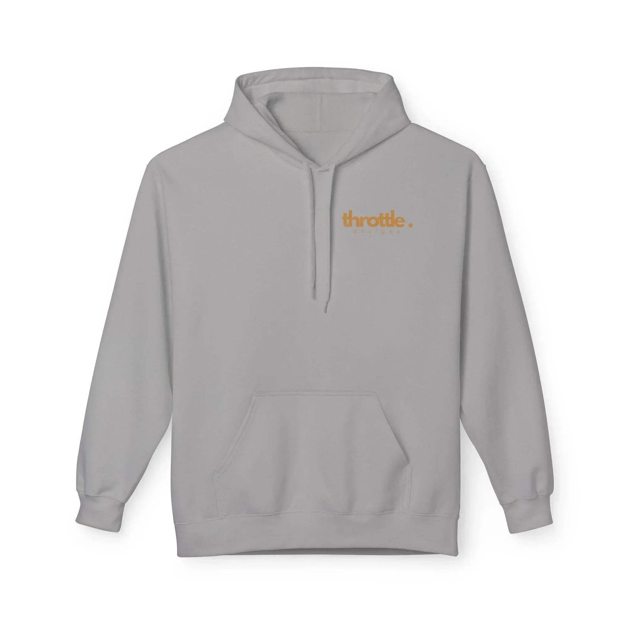 Cozy Chic Groovy Coffee Fleece Hoodie for Ultimate Comfort