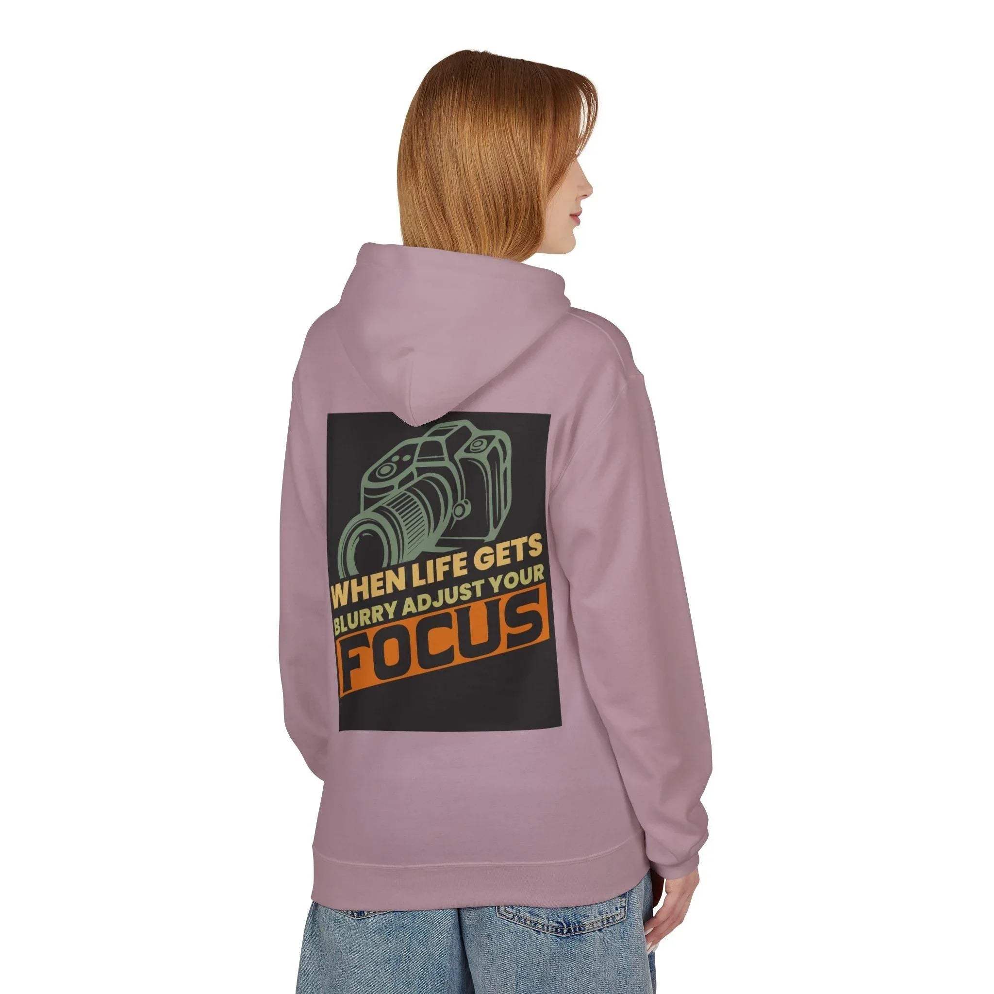 Ultimate Photographer's Fleece Hoodie: 'Adjust Your Focus' Comfort & Style