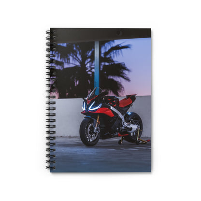 Aprilia RSV4 1100 Factory Motorcycle Spiral Notebook #003 - Throttle Designs