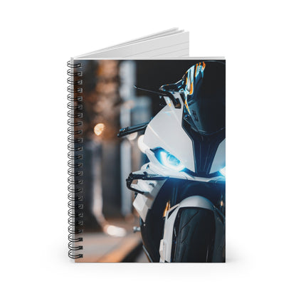 BMW S1000RR Motorcycle Spiral Notebook #095 - Throttle Designs