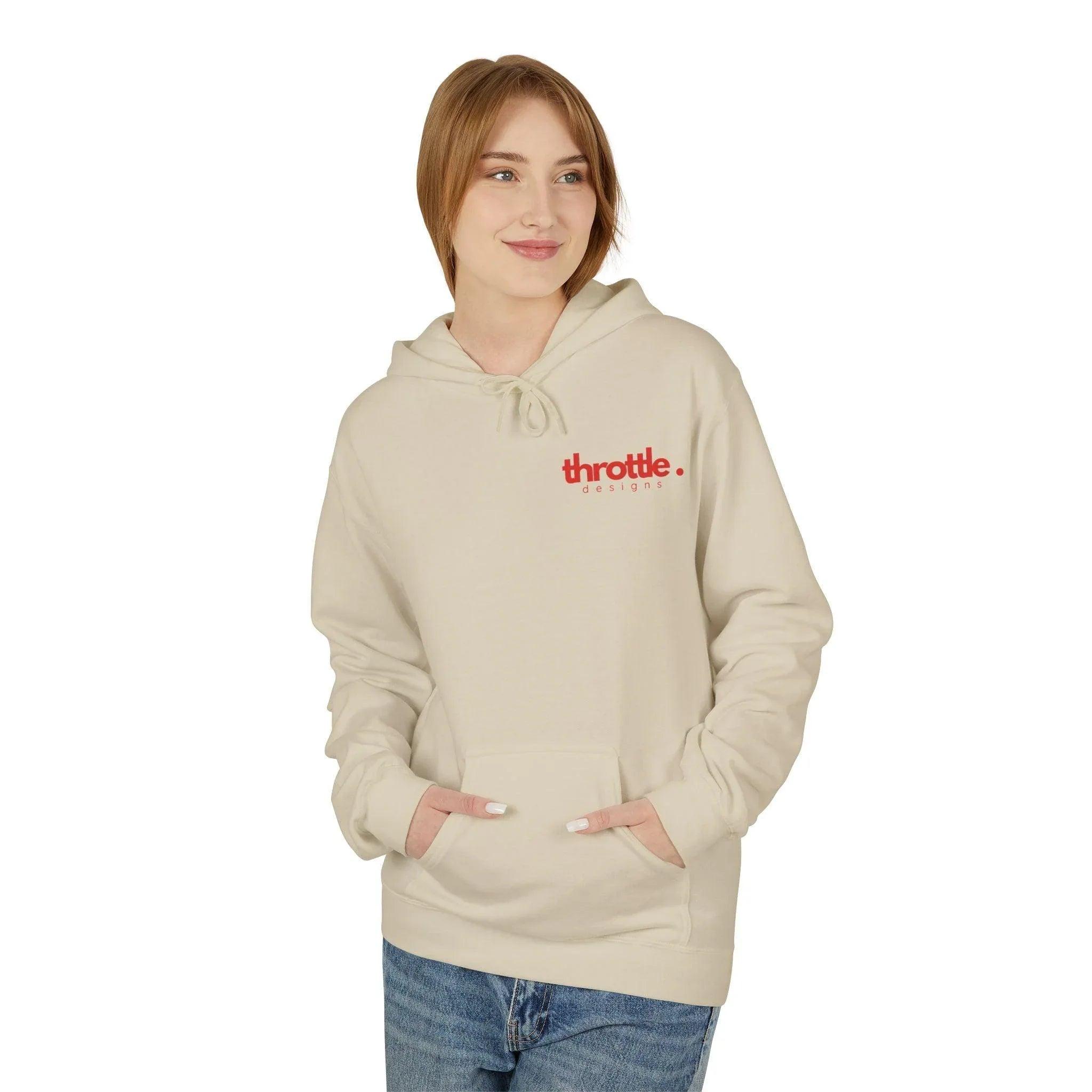 BMW Inspired S1000RR Monza Italia Fleece Hoodie Red Edition for Riders