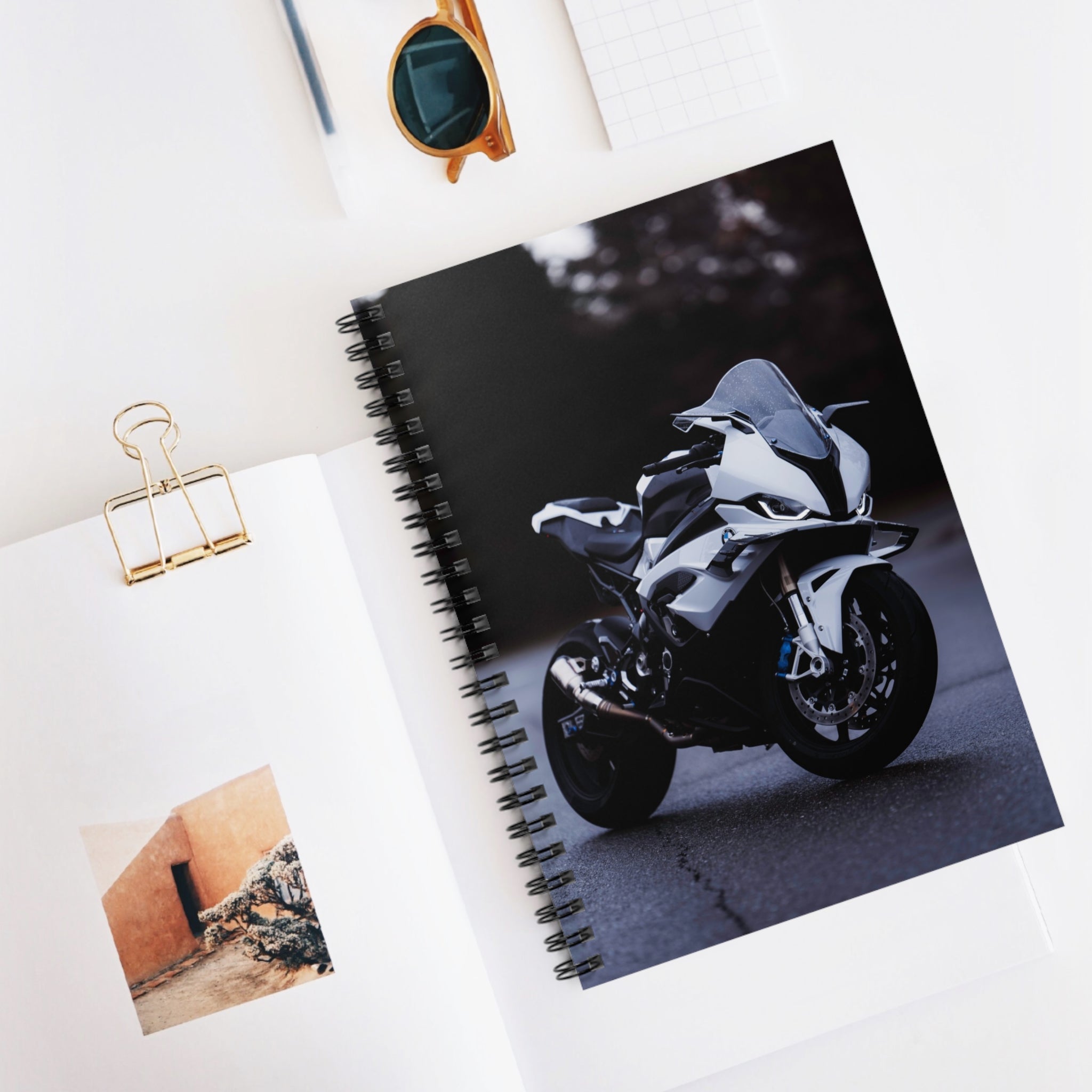 BMW S1000RR Motorcycle Spiral Notebook #058 - Throttle Designs