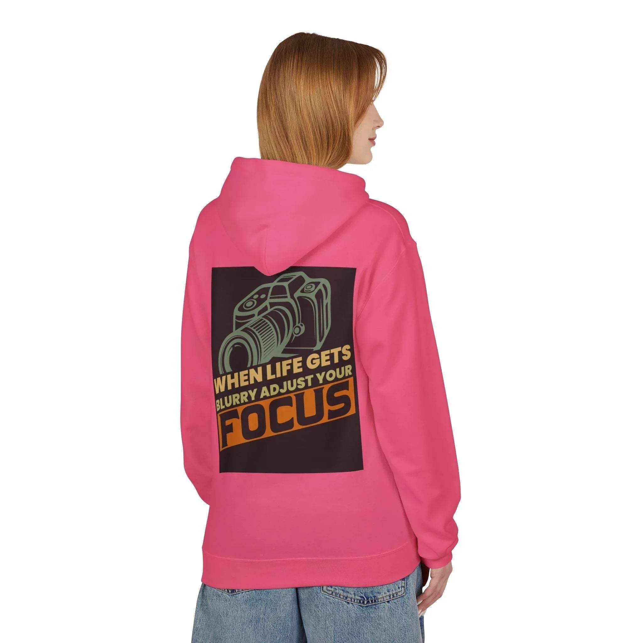 Ultimate Photographer's Fleece Hoodie: 'Adjust Your Focus' Comfort & Style