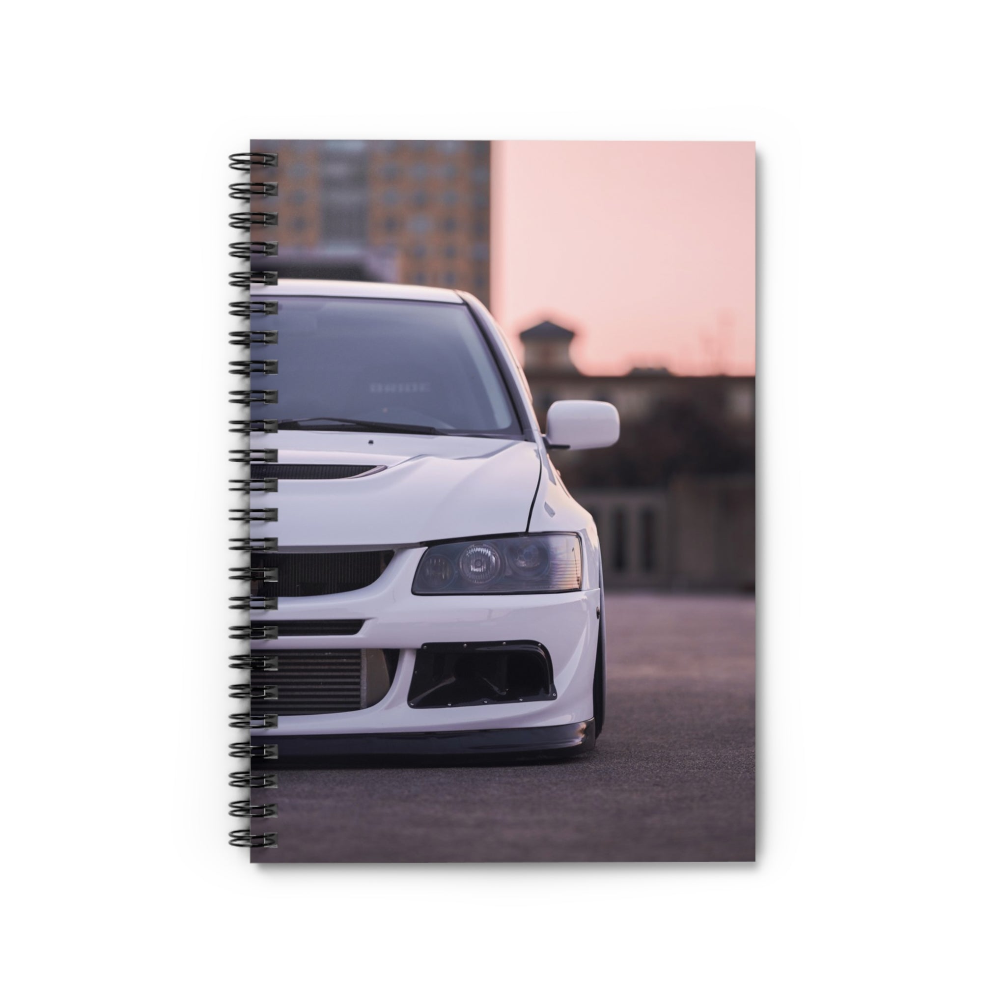 Mitsubishi Evo 8 Automotive Spiral Notebook #018 - Throttle Designs