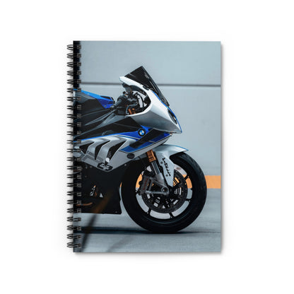 BMW S1000RR HP4 Motorcycle Spiral Notebook #002 - Throttle Designs