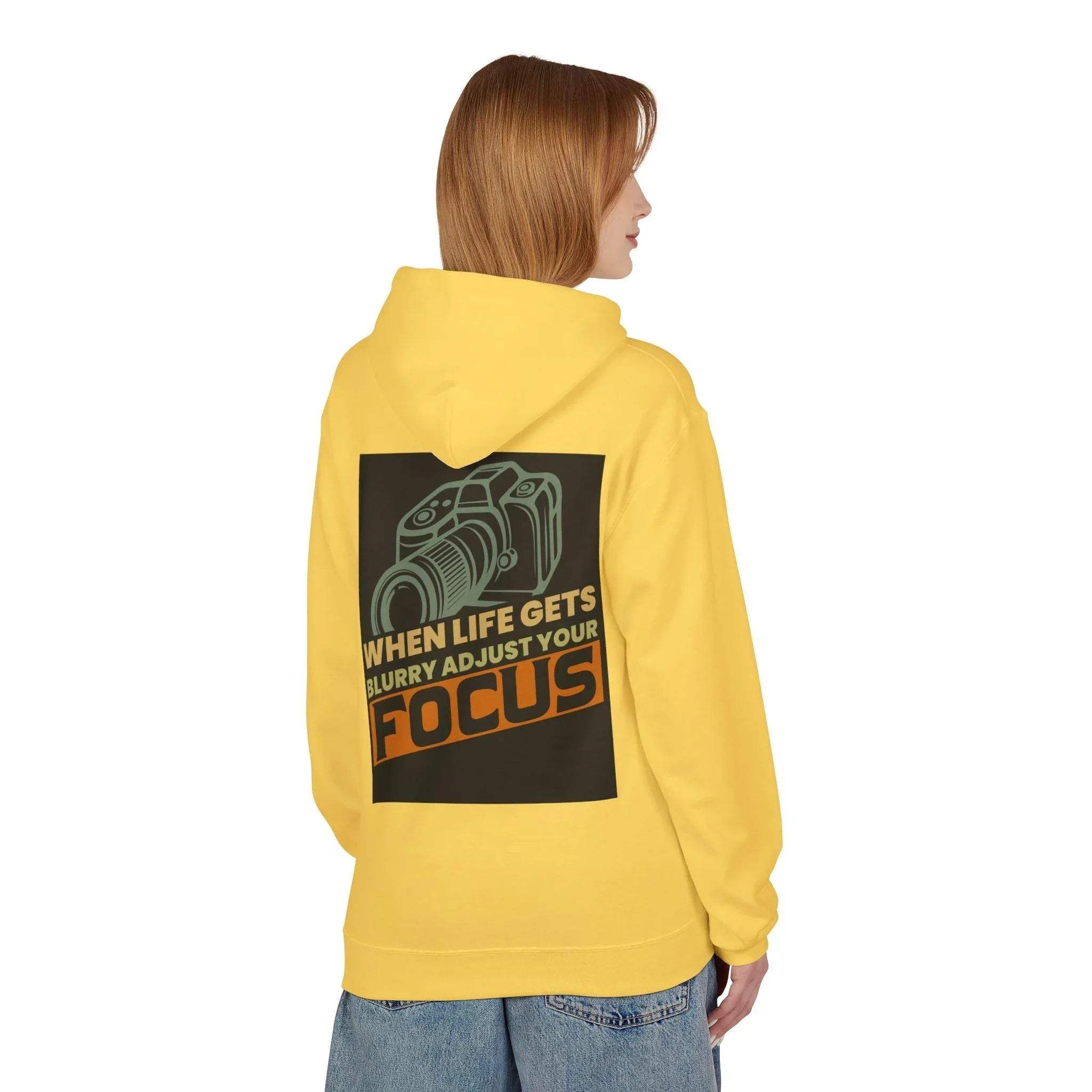 Ultimate Photographer's Fleece Hoodie: 'Adjust Your Focus' Comfort & Style