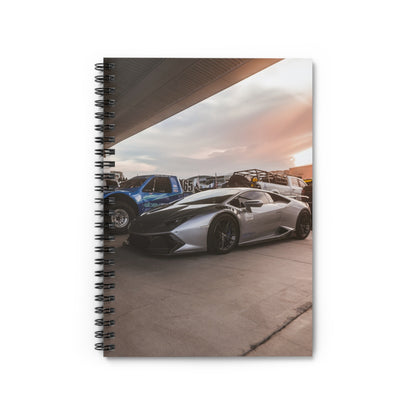 Lamborghini Huracan Automotive Spiral Notebook #001 - Throttle Designs