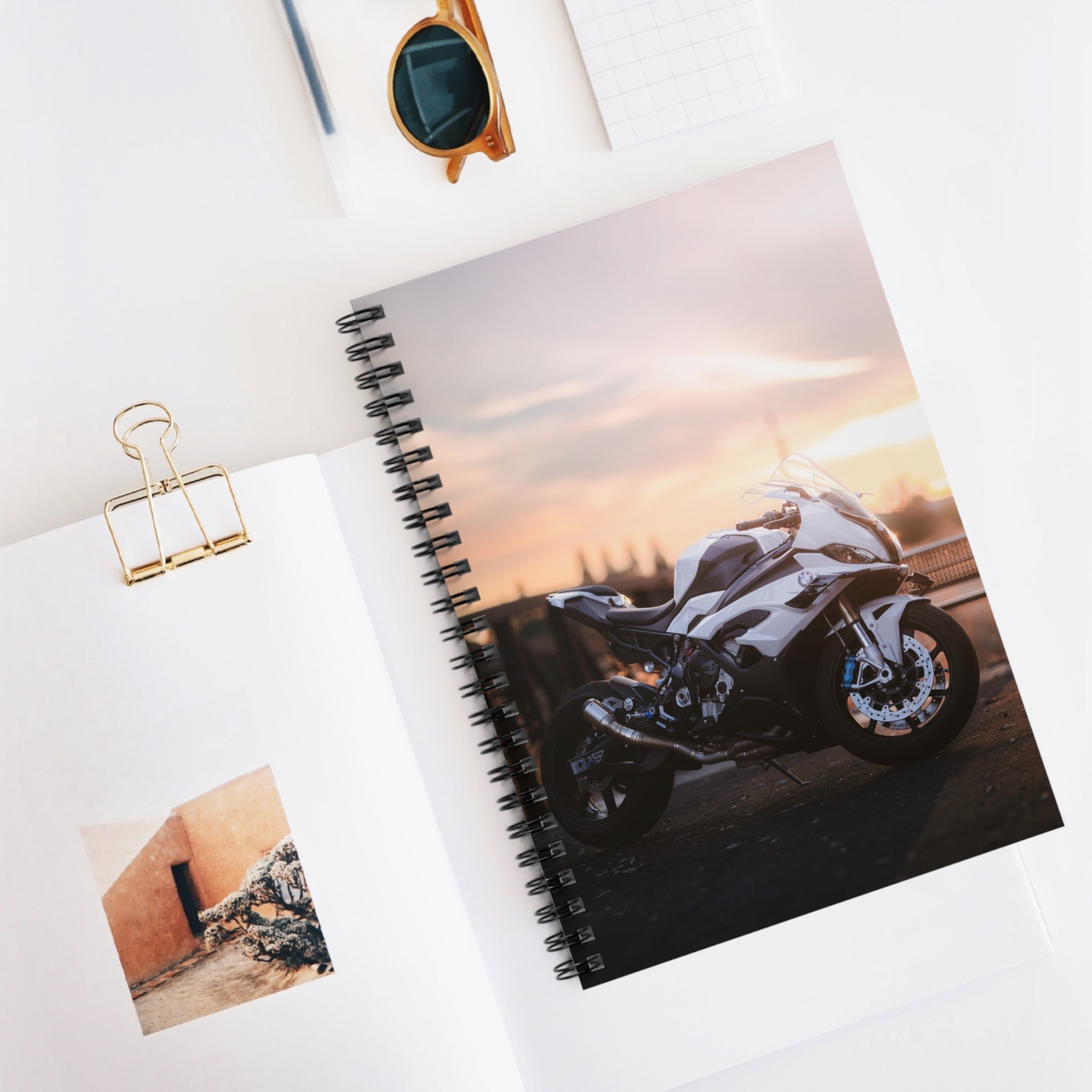 BMW S1000RR Motorcycle Spiral Notebook #111 - Throttle Designs