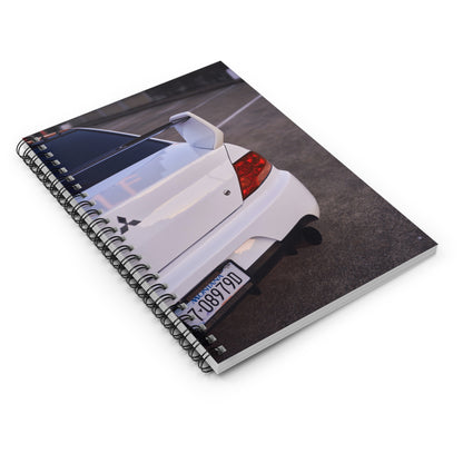 Mitsubishi Evo 8 Automotive Spiral Notebook #026 - Throttle Designs