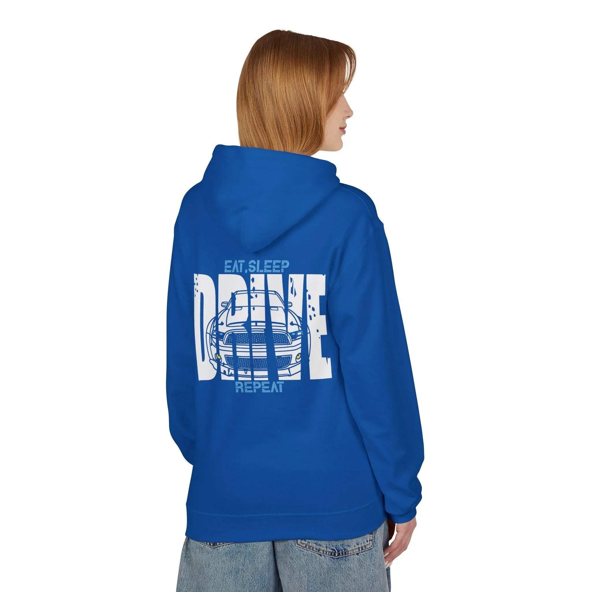 Nissan R34 GT-R DRIVE Fleece Hoodie - Premium Comfort & Style