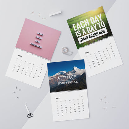 2027 Positive Mindset Wall Calendar – Daily Motivation, Inspiring Quotes & Uplifting Designs