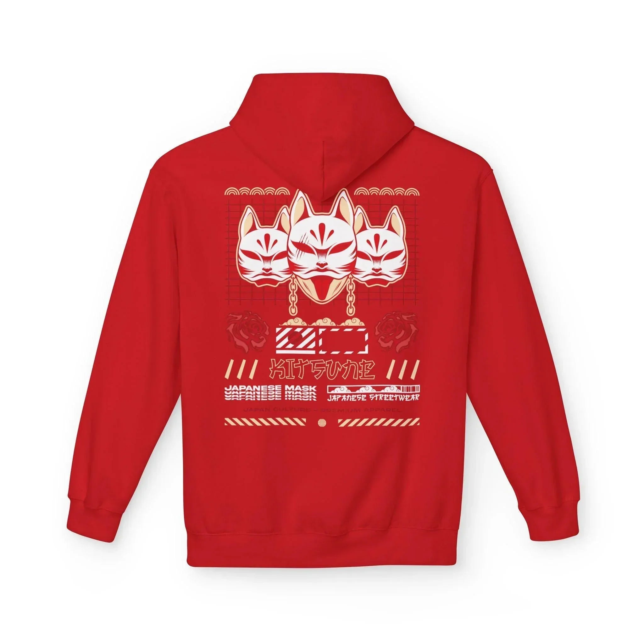 Ultimate Kitsune Japanese Streetwear Fleece Hoodie for Comfort and Style