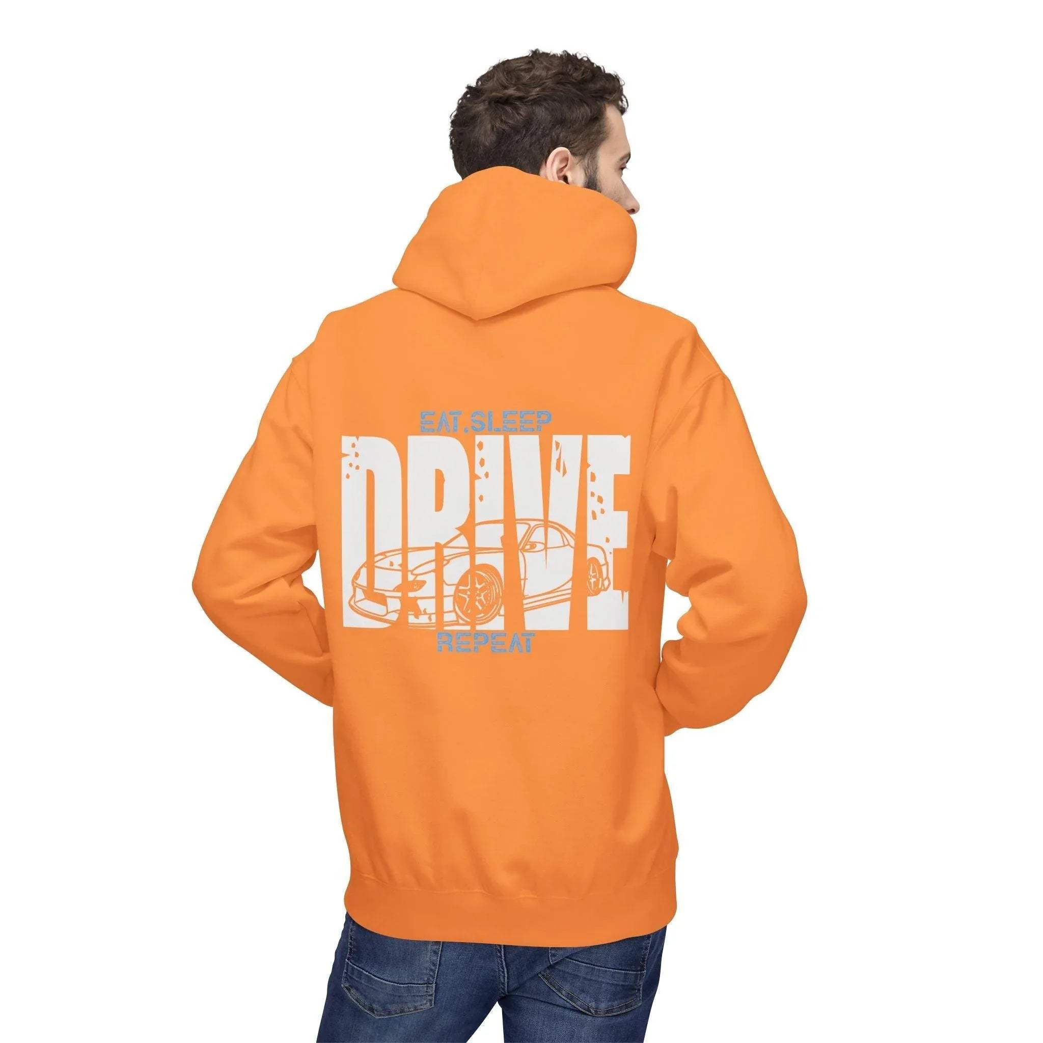 Mazda FD RX7 DRIVE Fleece Hoodie - Comfort Meets Style for Car Lovers
