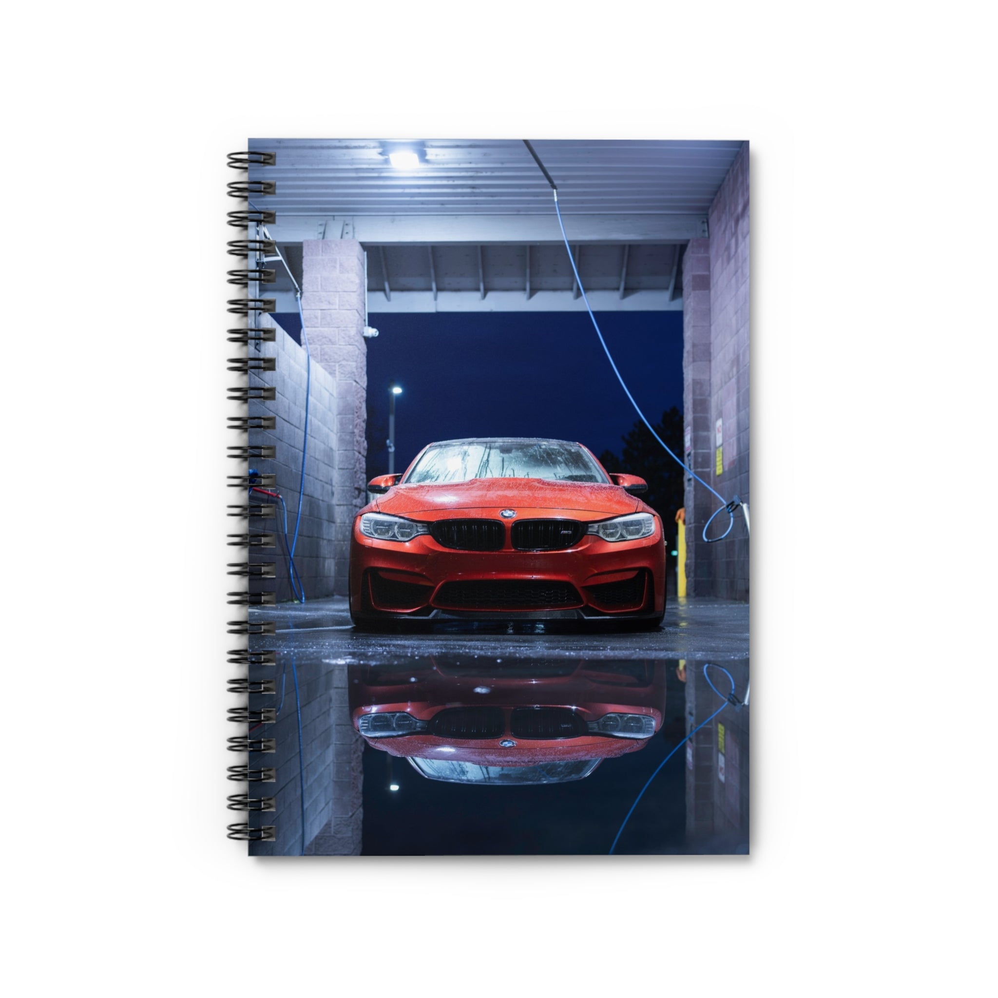 BMW F80 M3 Automotive Spiral Notebook #003 - Throttle Designs