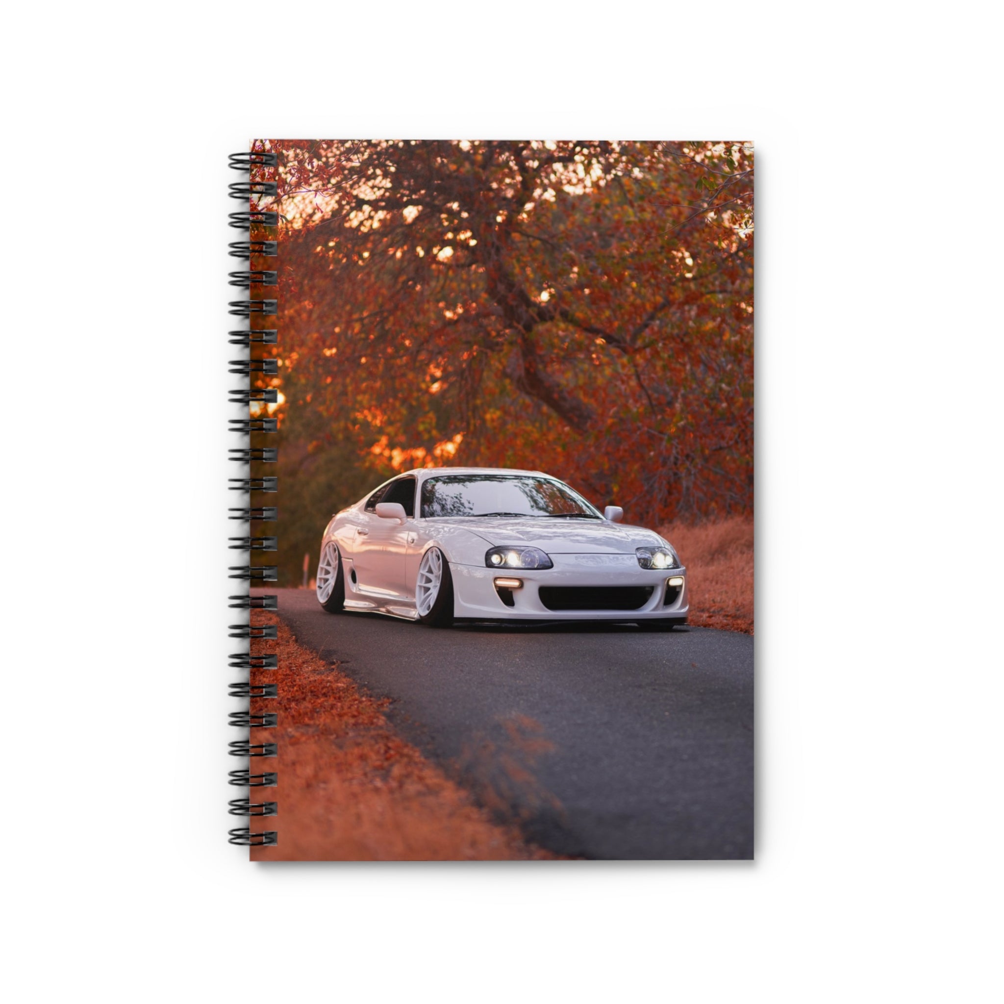 Toyota Supra Mk4 Automotive Spiral Notebook #013 - Throttle Designs