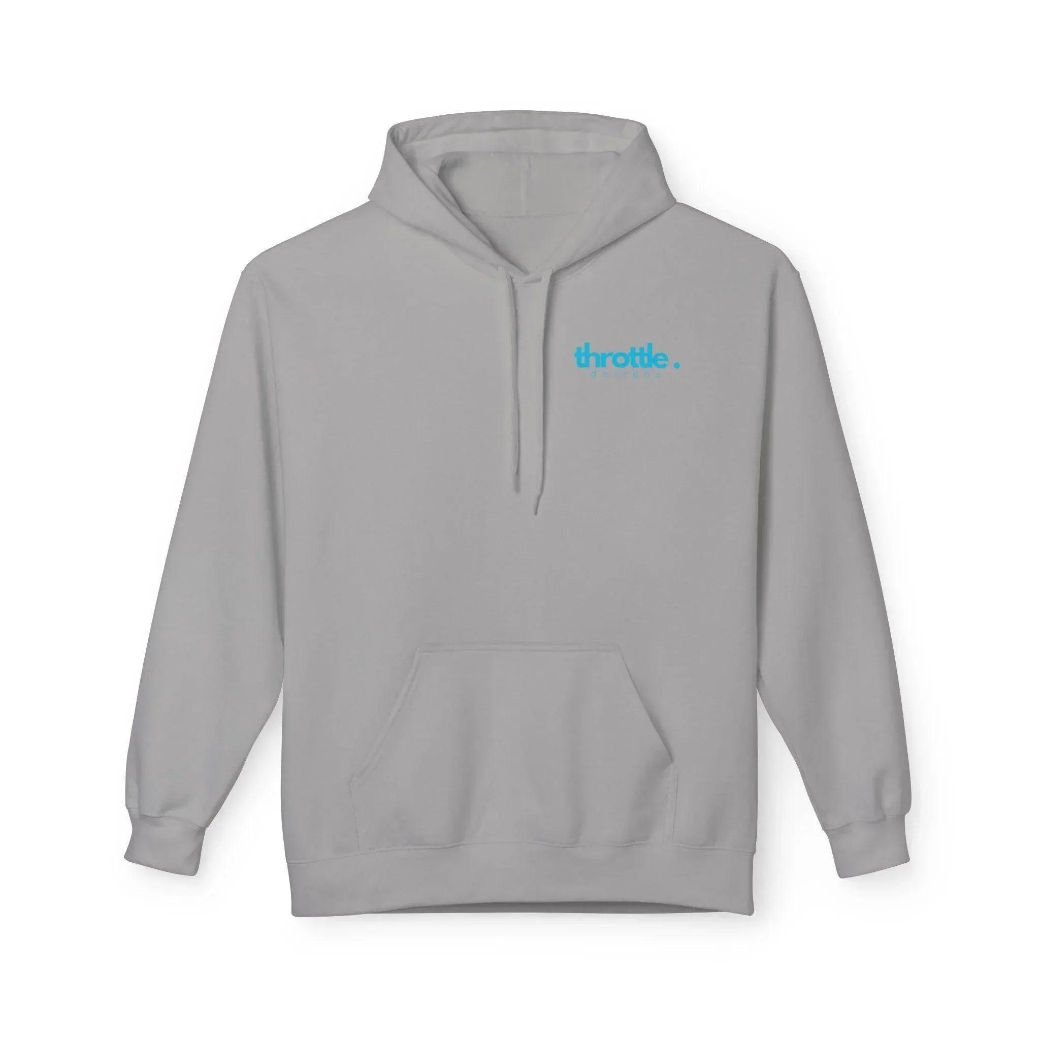 Cozy Retro Palm Tree Sunset Fleece Pullover Hoodie for Ultimate Comfort
